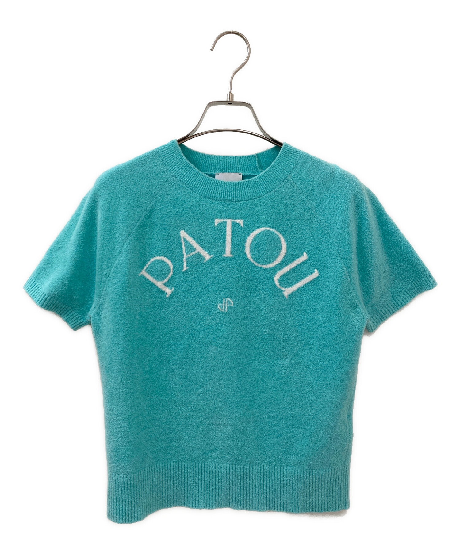 中古・古着通販】patou (パトゥ) ジャガードニット スカイブルー
