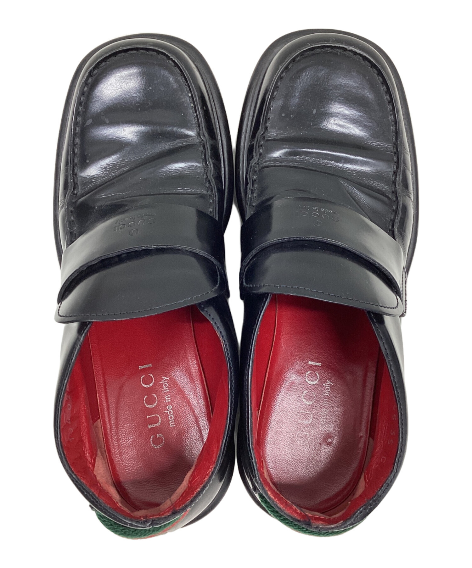 中古・古着通販】GUCCI (グッチ) シューズ ブラック サイズ:36