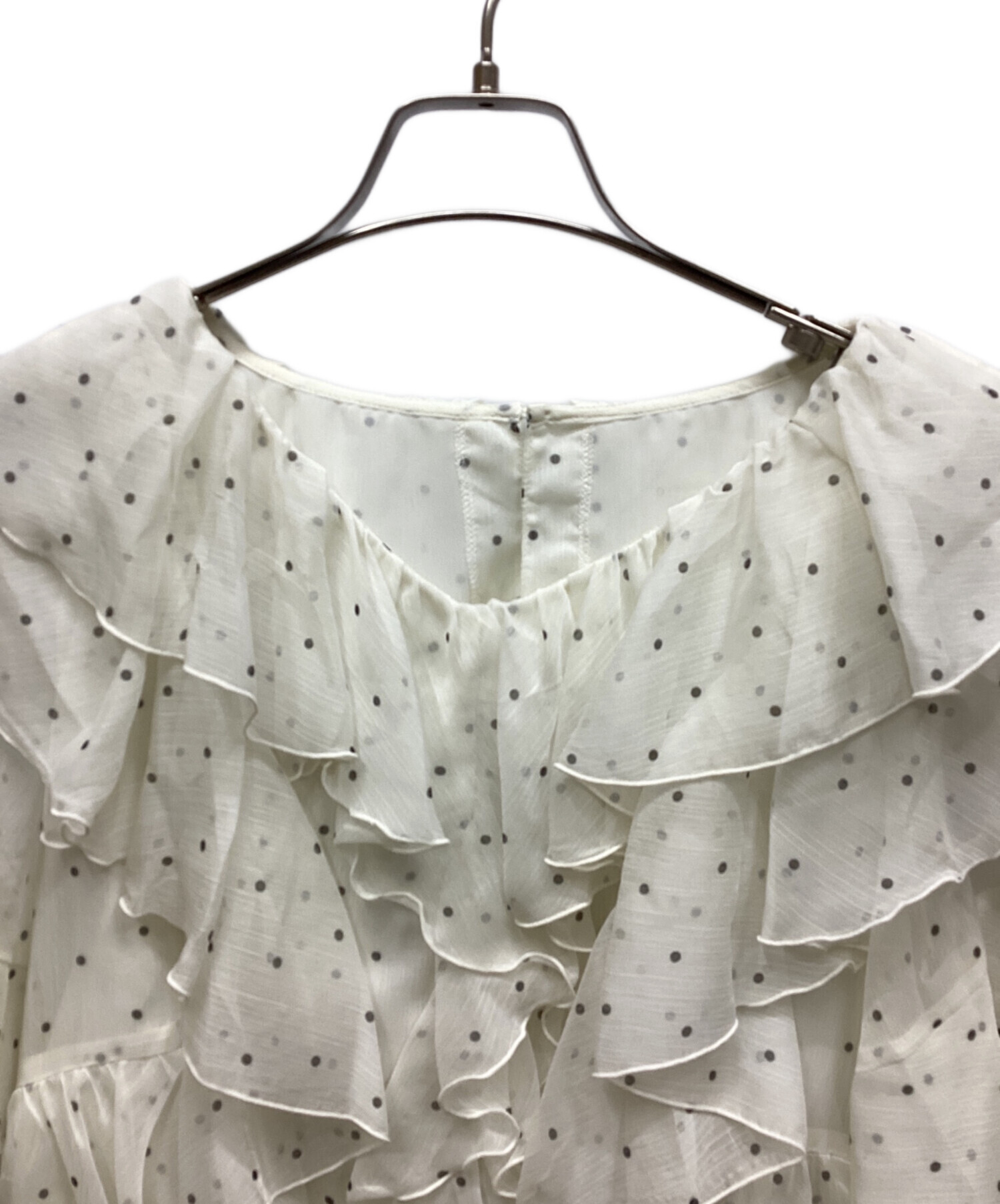 中古・古着通販】JUSGLITTY (ジャスグリッティー) エアリーフリル