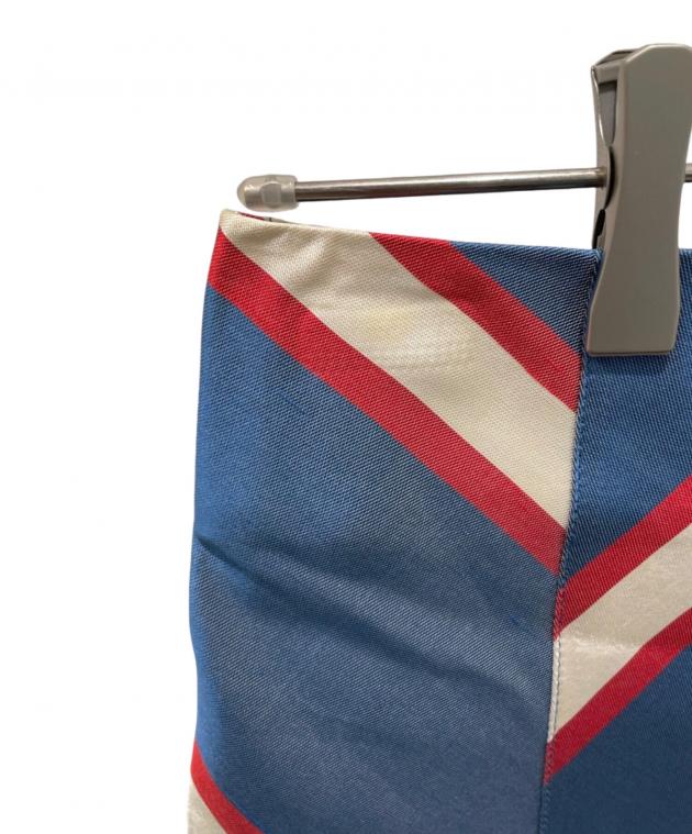 中古・古着通販】FENDI (フェンディ) シルクタイトスカート ブルー