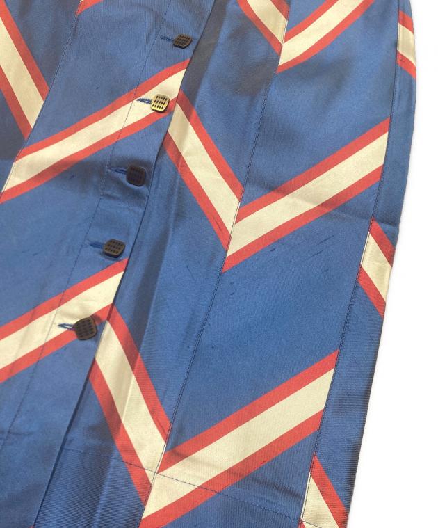 中古・古着通販】FENDI (フェンディ) シルクタイトスカート ブルー