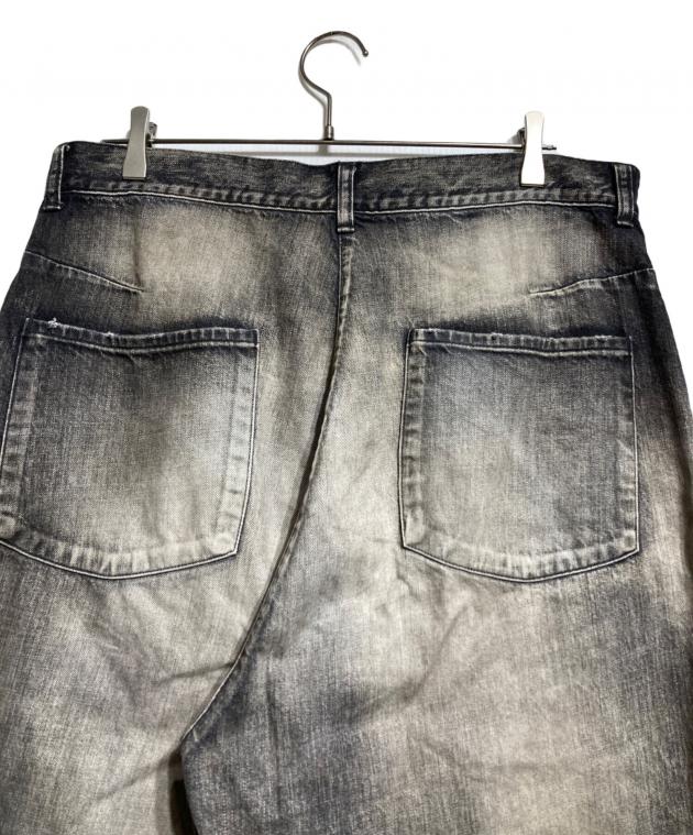 中古・古着通販】ANCELLM (アンセルム) デニムパンツ ブラック サイズ