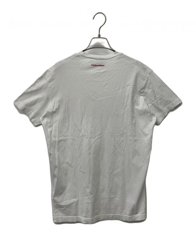 【中古】 こんにちはQCサークル 中古・古着通販】DSQUARED2 (ディースクエアード) ICON Reflex Tee
