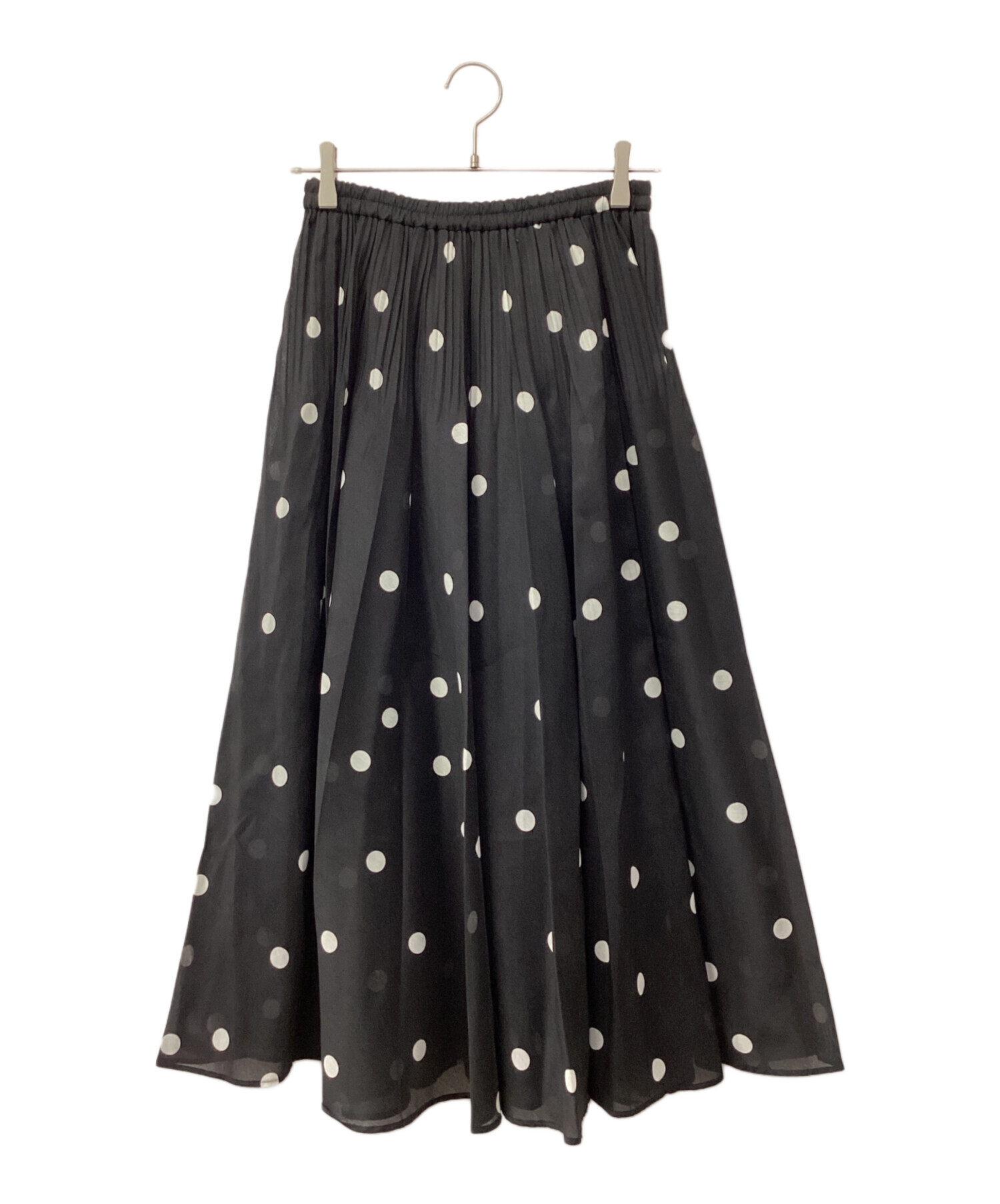 試着のみ UNITED ARROWS オーガンジー プリント プリーツスカート 中古・古着通販】UNITED ARROWS (ユナイテッドアローズ) オーガンジー