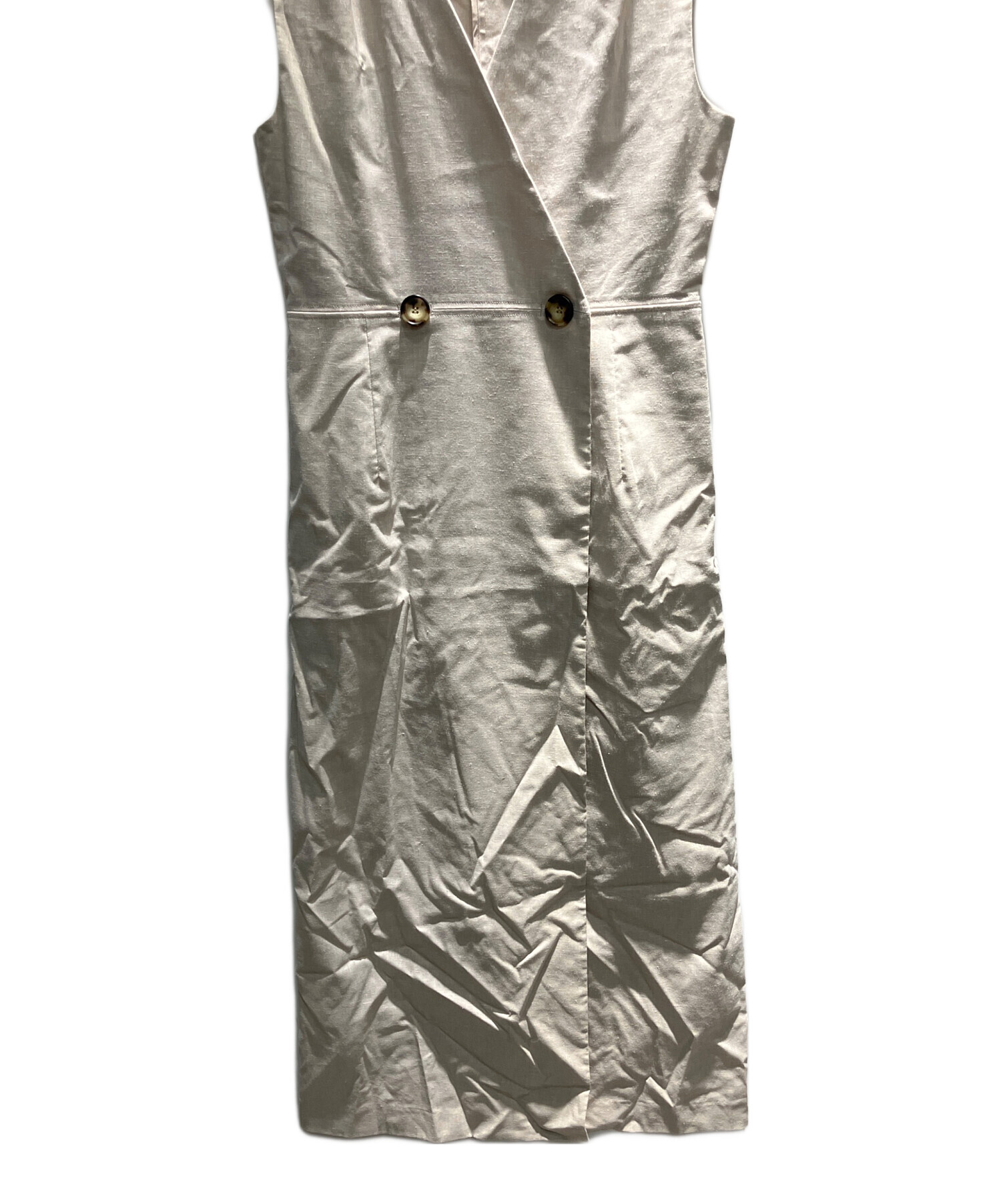 中古・古着通販】Noble (ノーブル) 26SS 麻ストレッチロングジレ