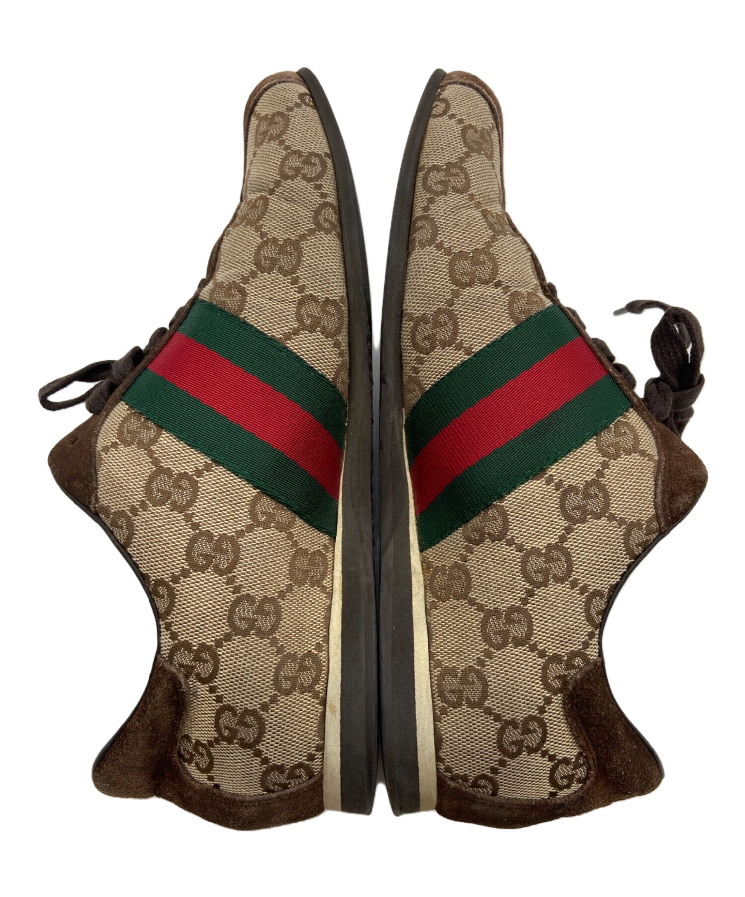 中古・古着通販】GUCCI (グッチ) GGキャンバスローカットスニーカー