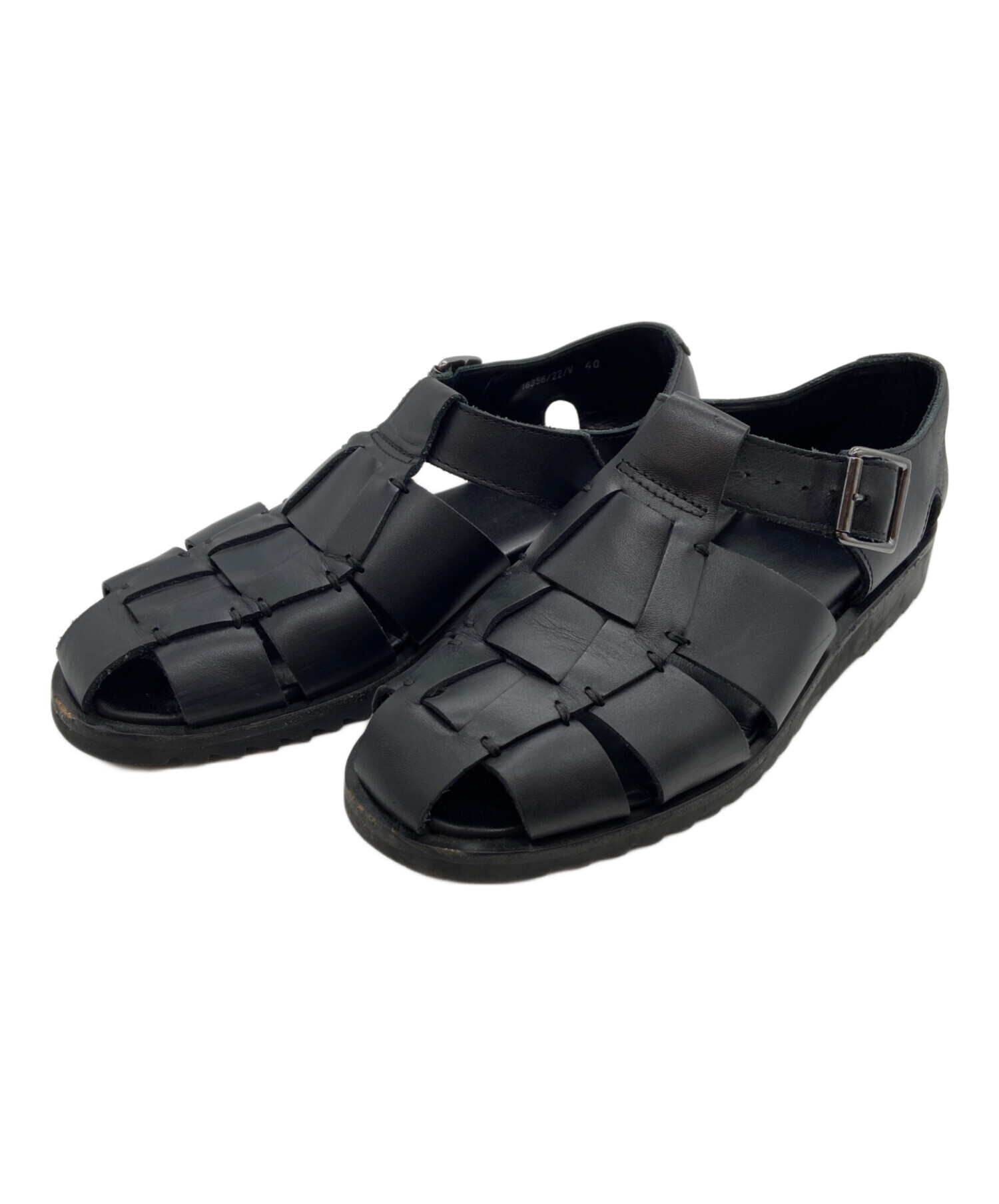 中古・古着通販】PARABOOT (パラブーツ) グルカサンダル ブラック
