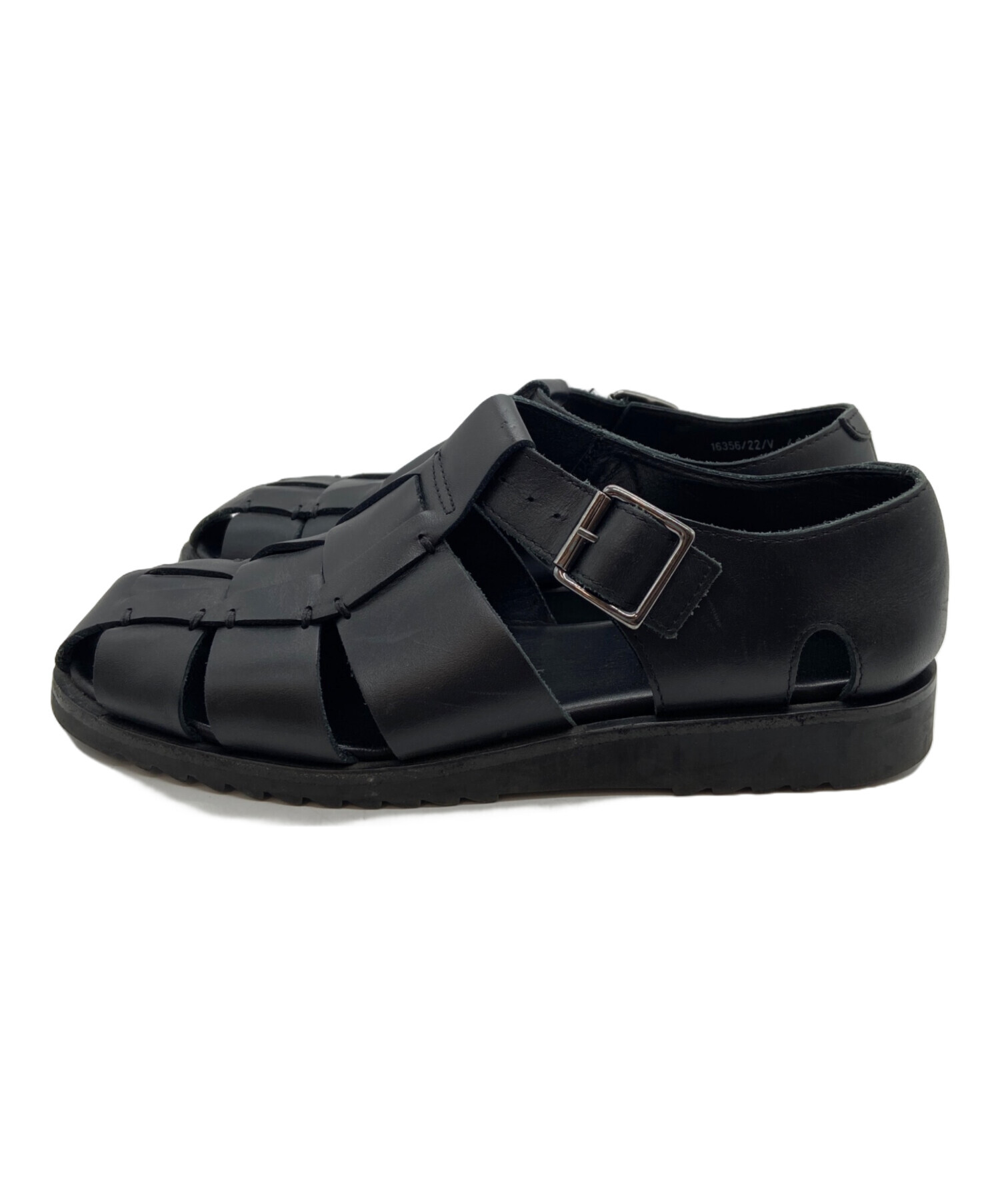 中古・古着通販】PARABOOT (パラブーツ) グルカサンダル ブラック