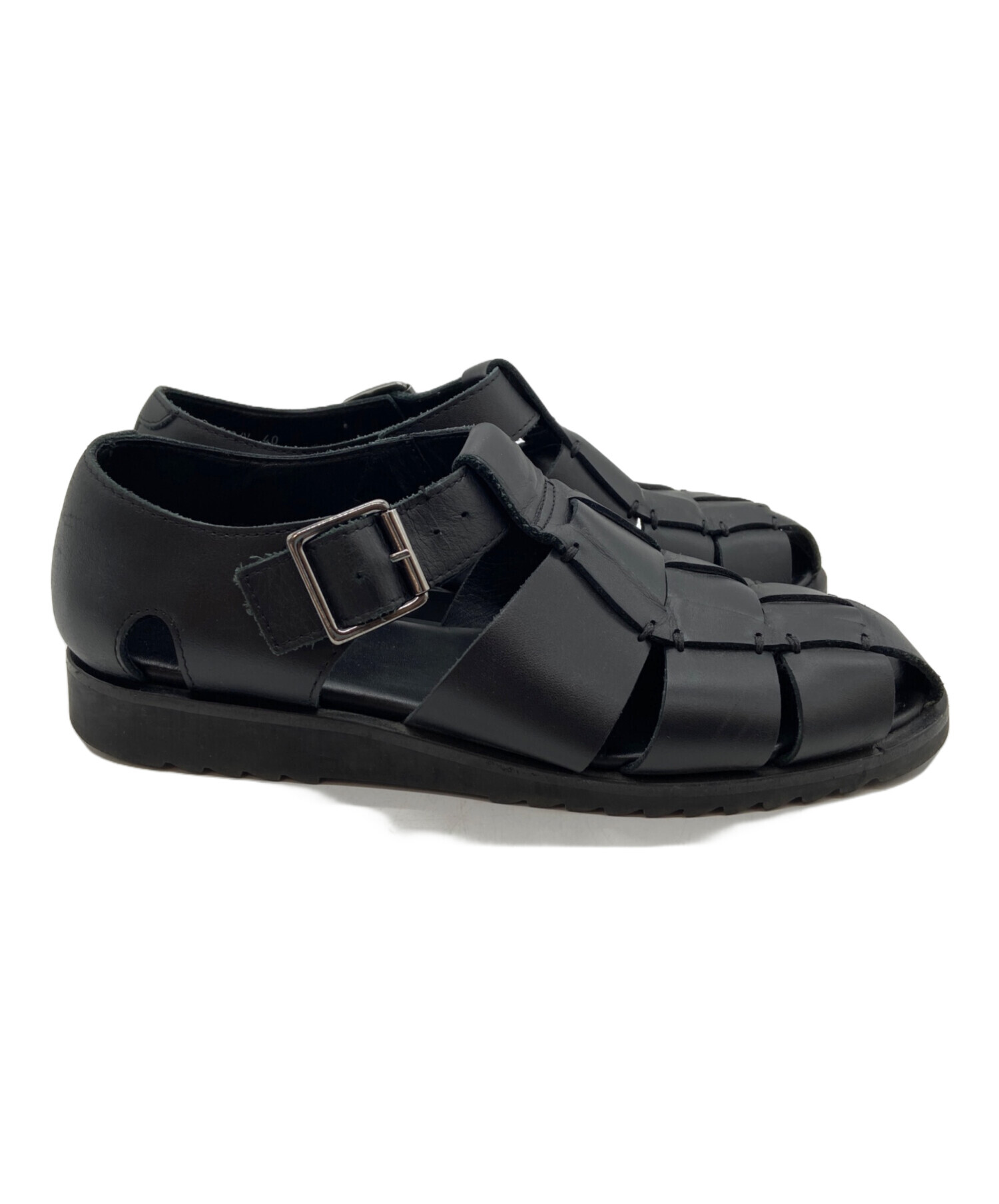 中古・古着通販】PARABOOT (パラブーツ) グルカサンダル ブラック
