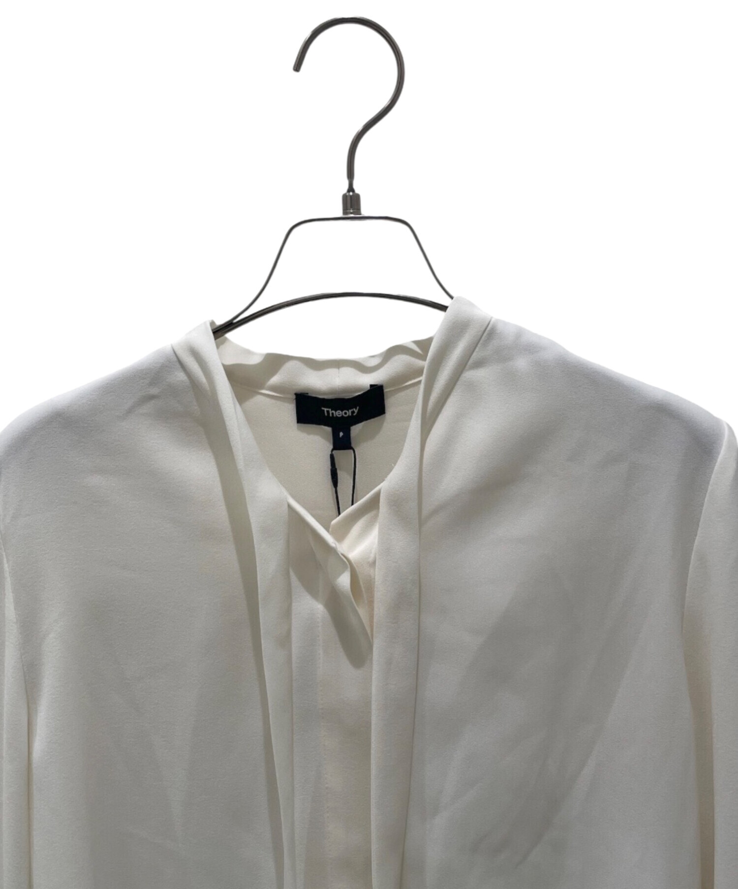 中古・古着通販】theory (セオリー) Prime Georgette Tie Blouse 