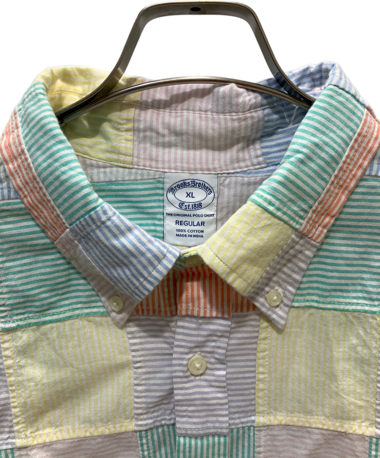 中古・古着通販】BROOKS BROTHERS (ブルックスブラザーズ) 半袖シャツ