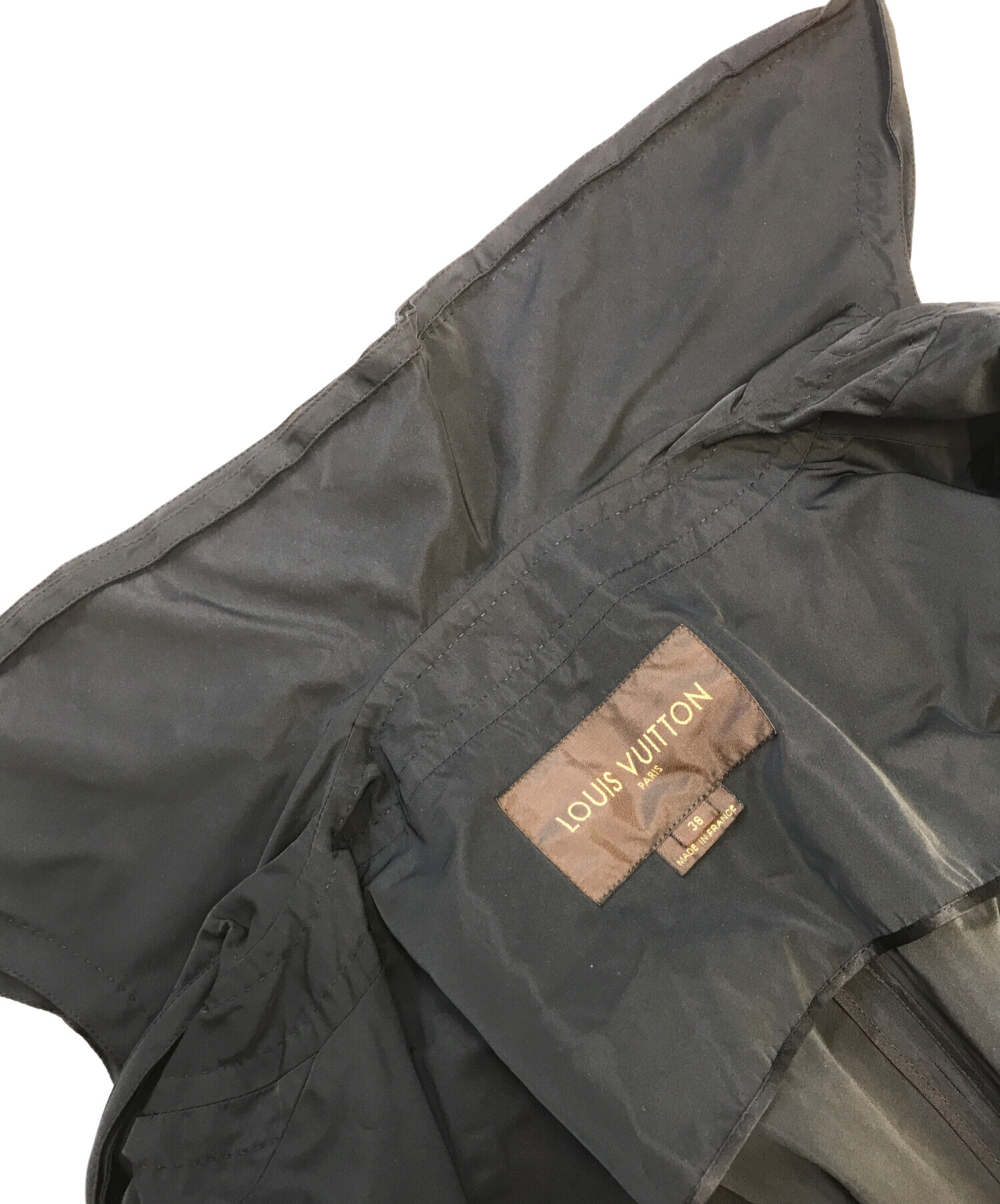 『LOUIS VUITTON』ルイヴィトン (40) トレンチショートコート 中古・古着通販】LOUIS VUITTON (ルイ ヴィトン) ショートトレンチ
