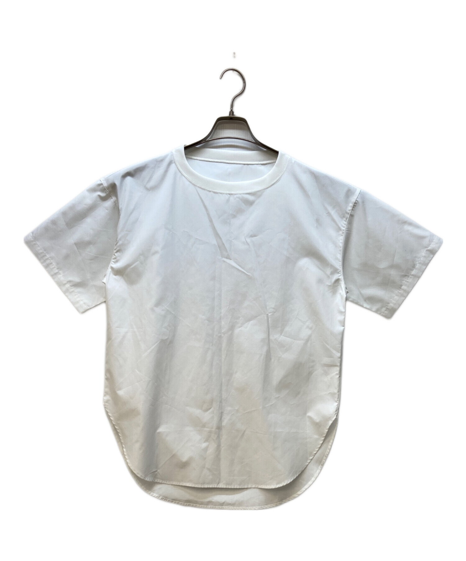 中古・古着通販】pois (ポワ) Long blouse tee ホワイト サイズ:FREE 