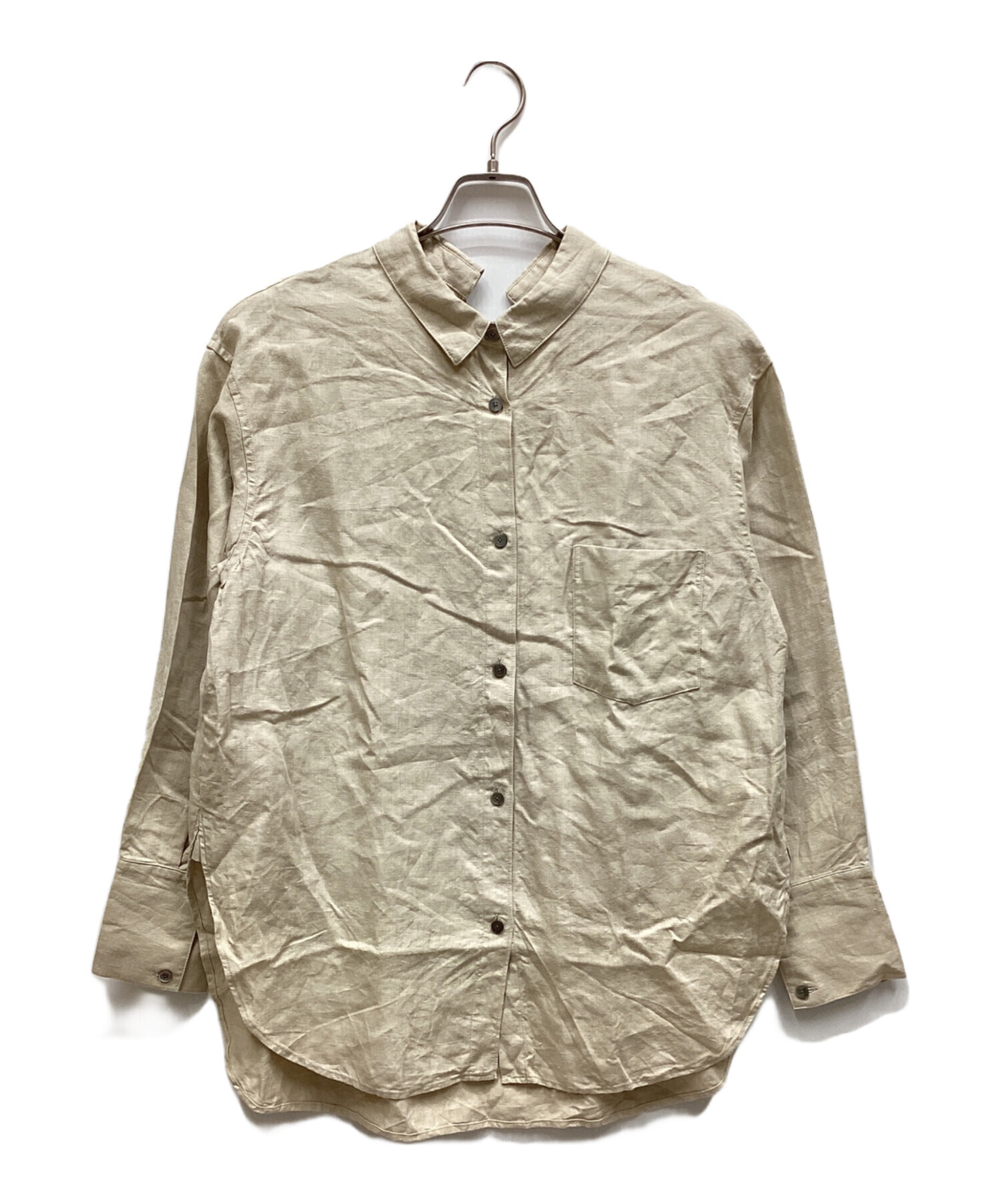 中古・古着通販】Conte (コンテ) ヘンプ バックスリット ギャザー 
