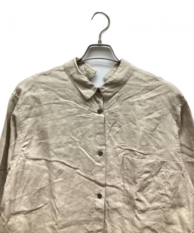 中古・古着通販】Conte (コンテ) ヘンプ バックスリット ギャザー 