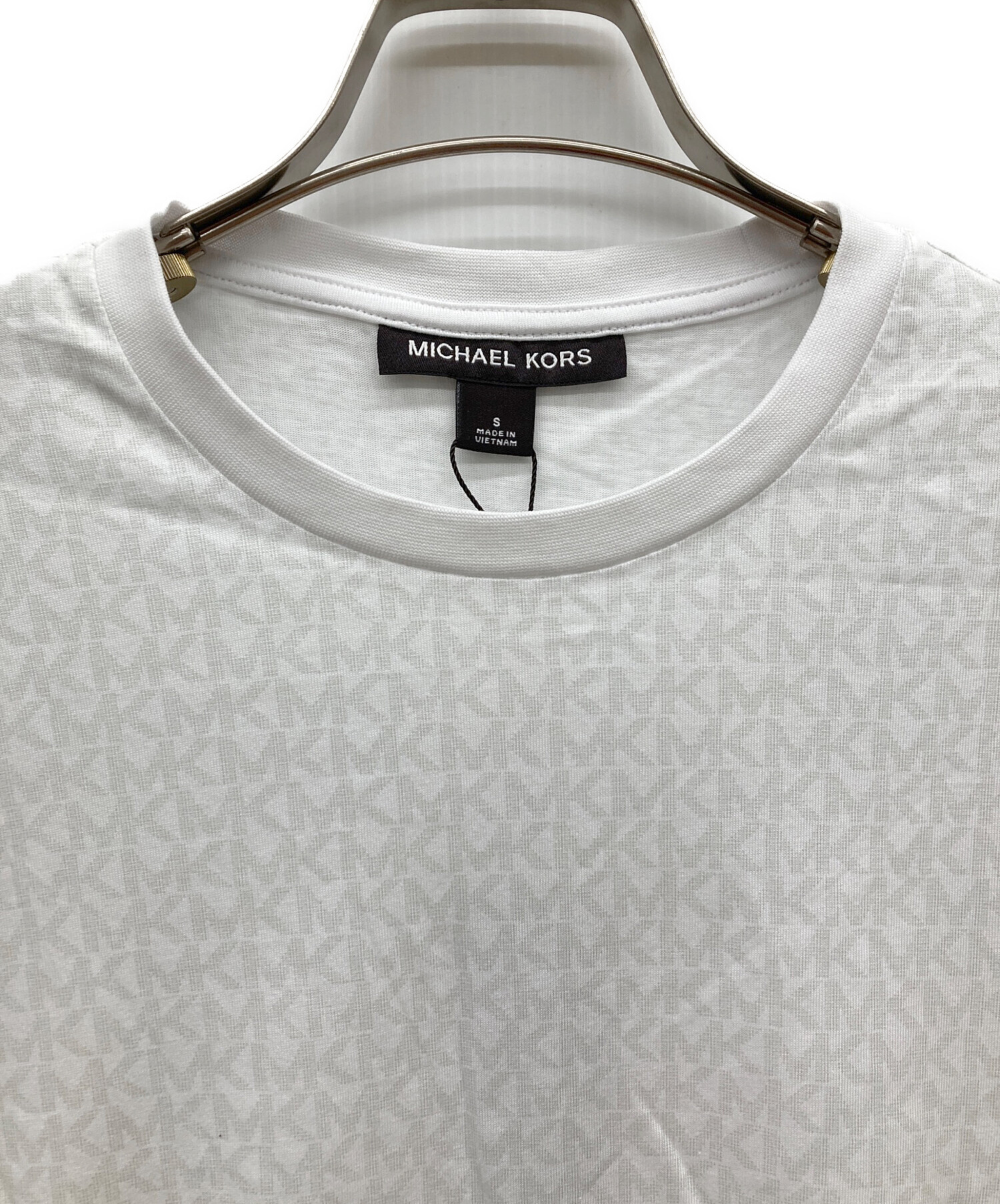 中古・古着通販】MICHAEL KORS (マイケルコース) ロゴコットンTシャツ 