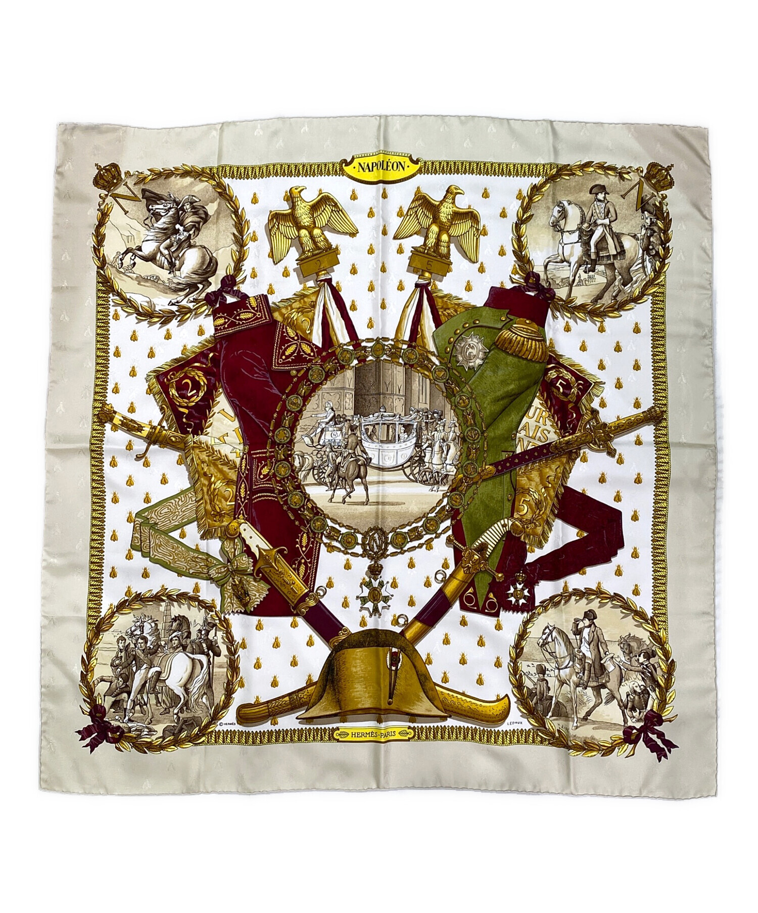 中古・古着通販】HERMES (エルメス) カレ90 NAPOLEON/ナポレオン