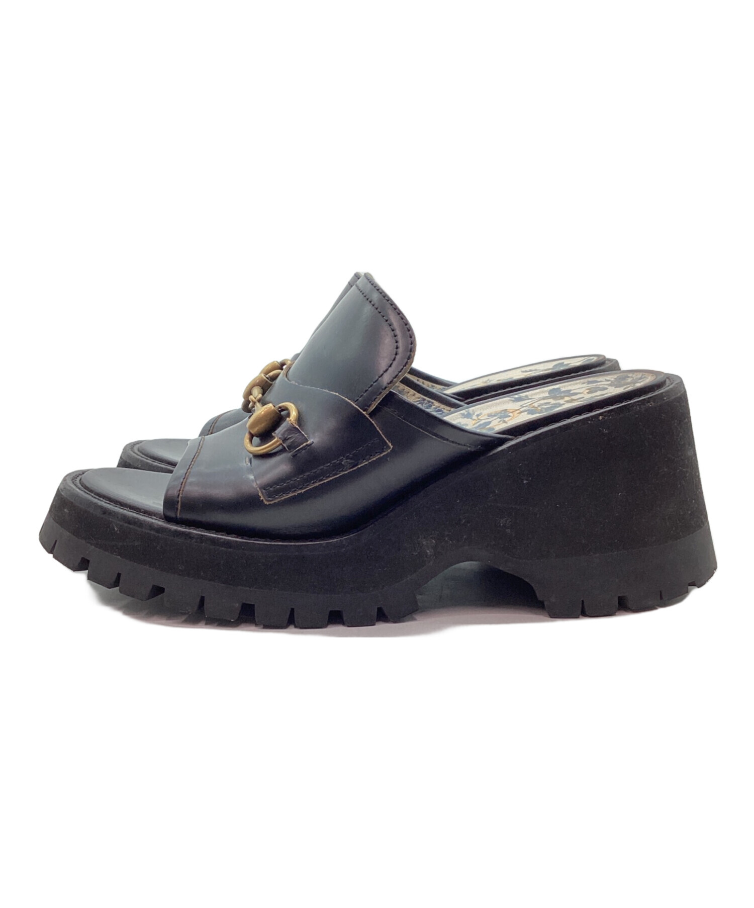 中古・古着通販】GUCCI (グッチ) プラットフォームホースビット