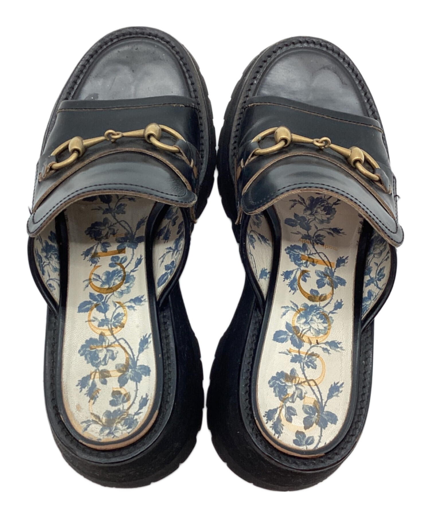 中古・古着通販】GUCCI (グッチ) プラットフォームホースビット