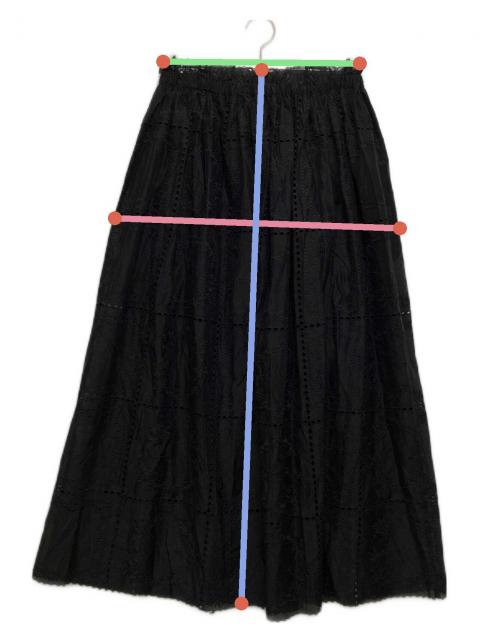 【新品未使用】machatt エコレザースカート 中古・古着通販】machatt (マチャット) パネルエンブロイダリー
