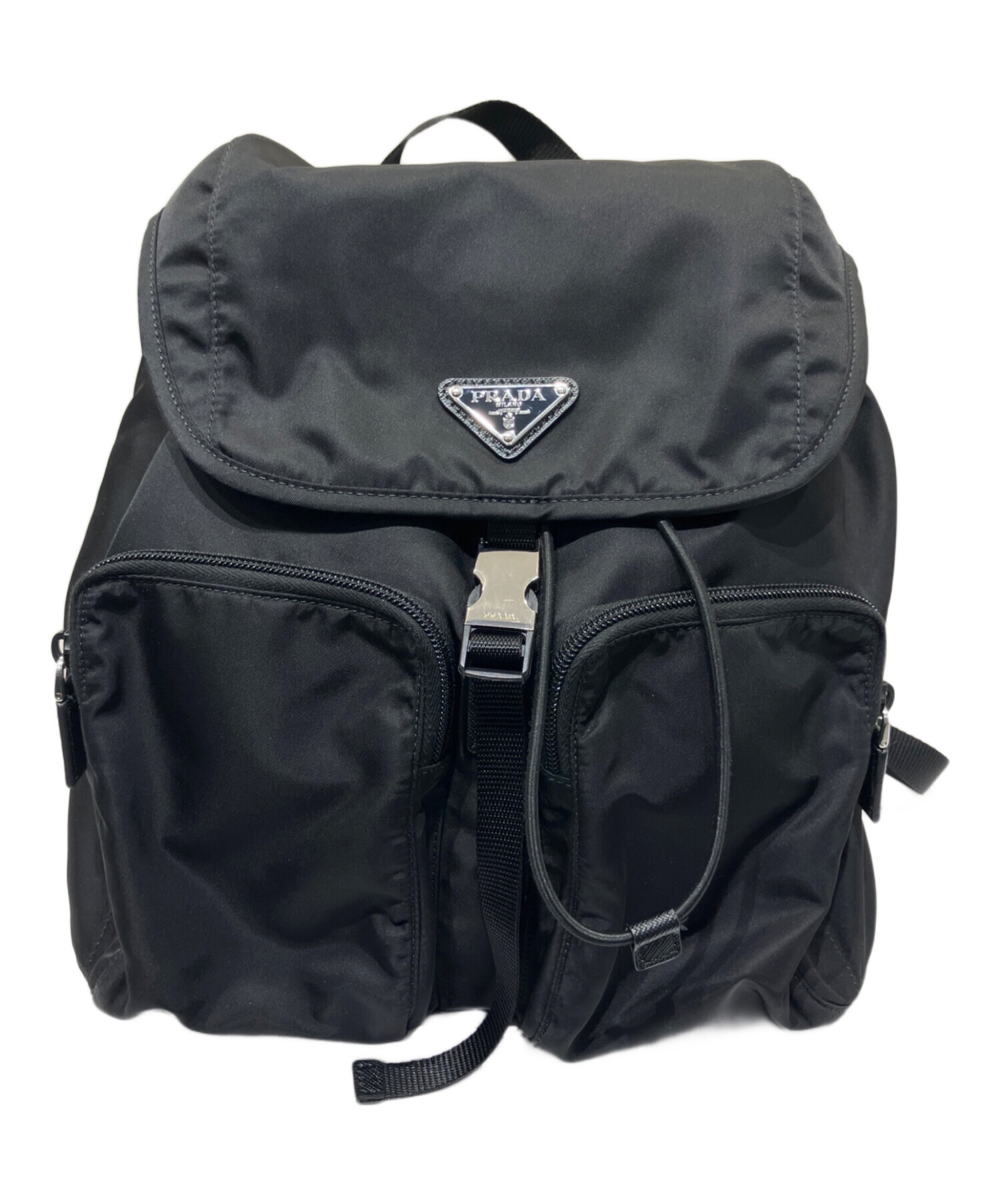 中古・古着通販】PRADA (プラダ) スモールバックパック ネロ サイズ 