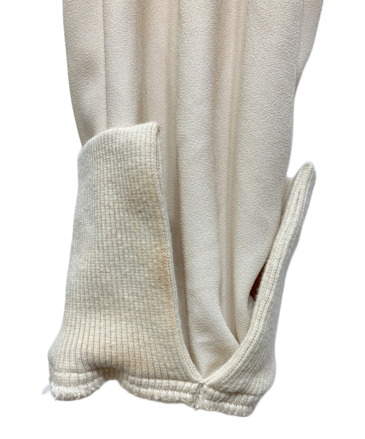 中古・古着通販】Col Pierrot (コルピエロ) Rib Pants アイボリー