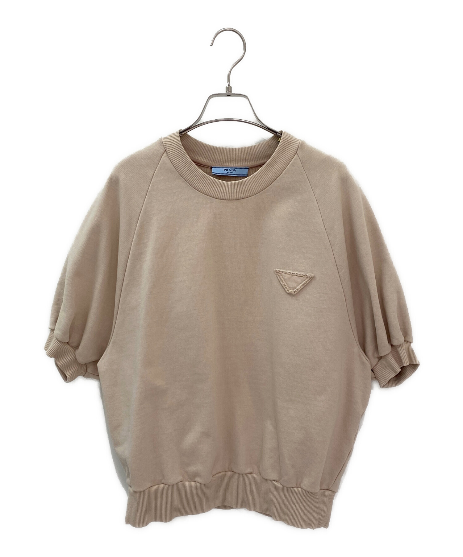 PRADA プラダ 半袖スウェット レディース 中古・古着通販】PRADA (プラダ) 半袖スウェット ベージュ サイズ:S