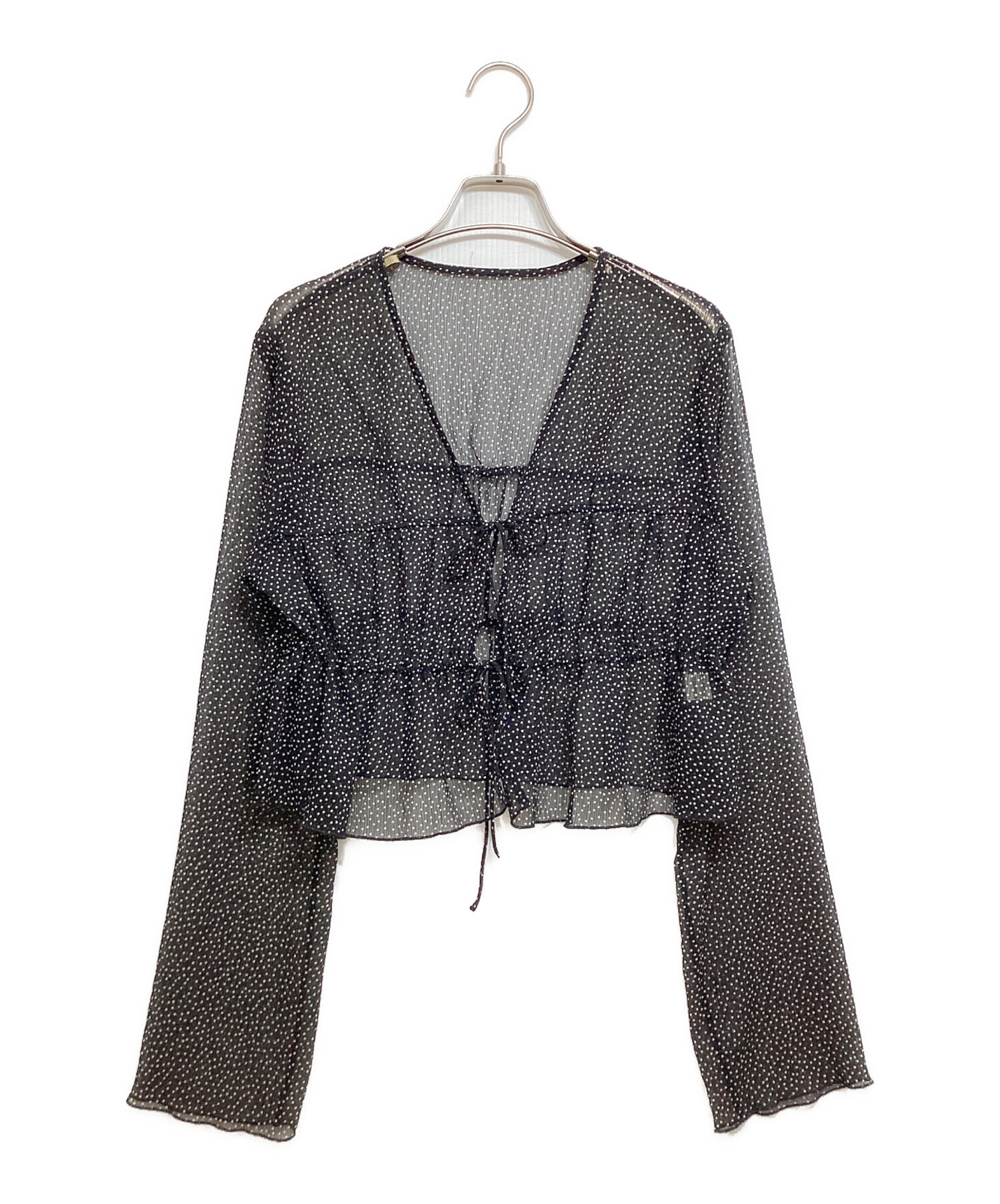 中古・古着通販】TODAYFUL (トゥデイフル) Shirring Dot Cardigan