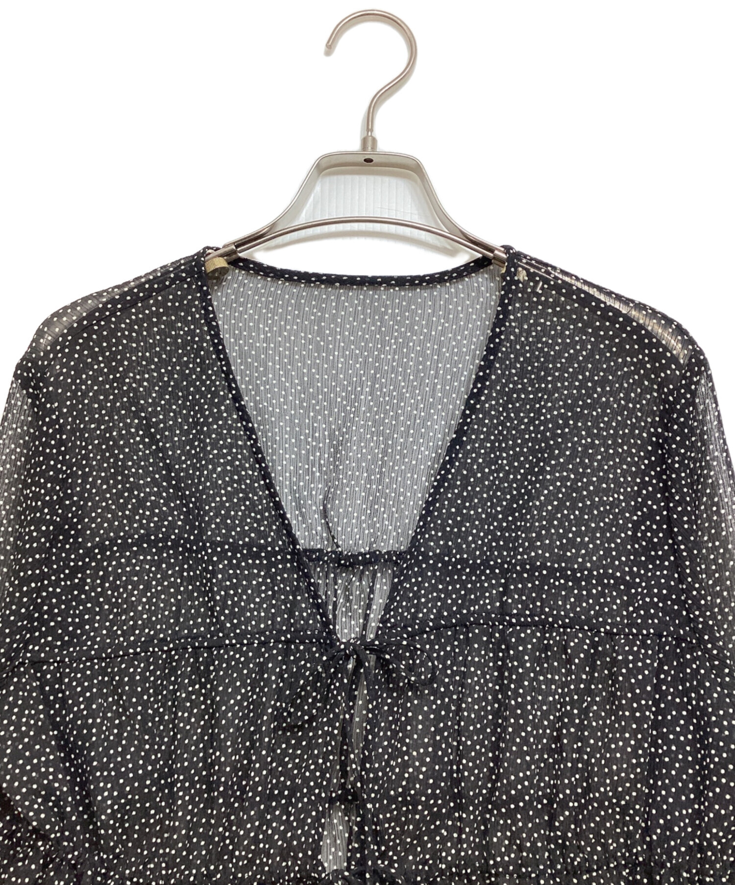 中古・古着通販】TODAYFUL (トゥデイフル) Shirring Dot Cardigan