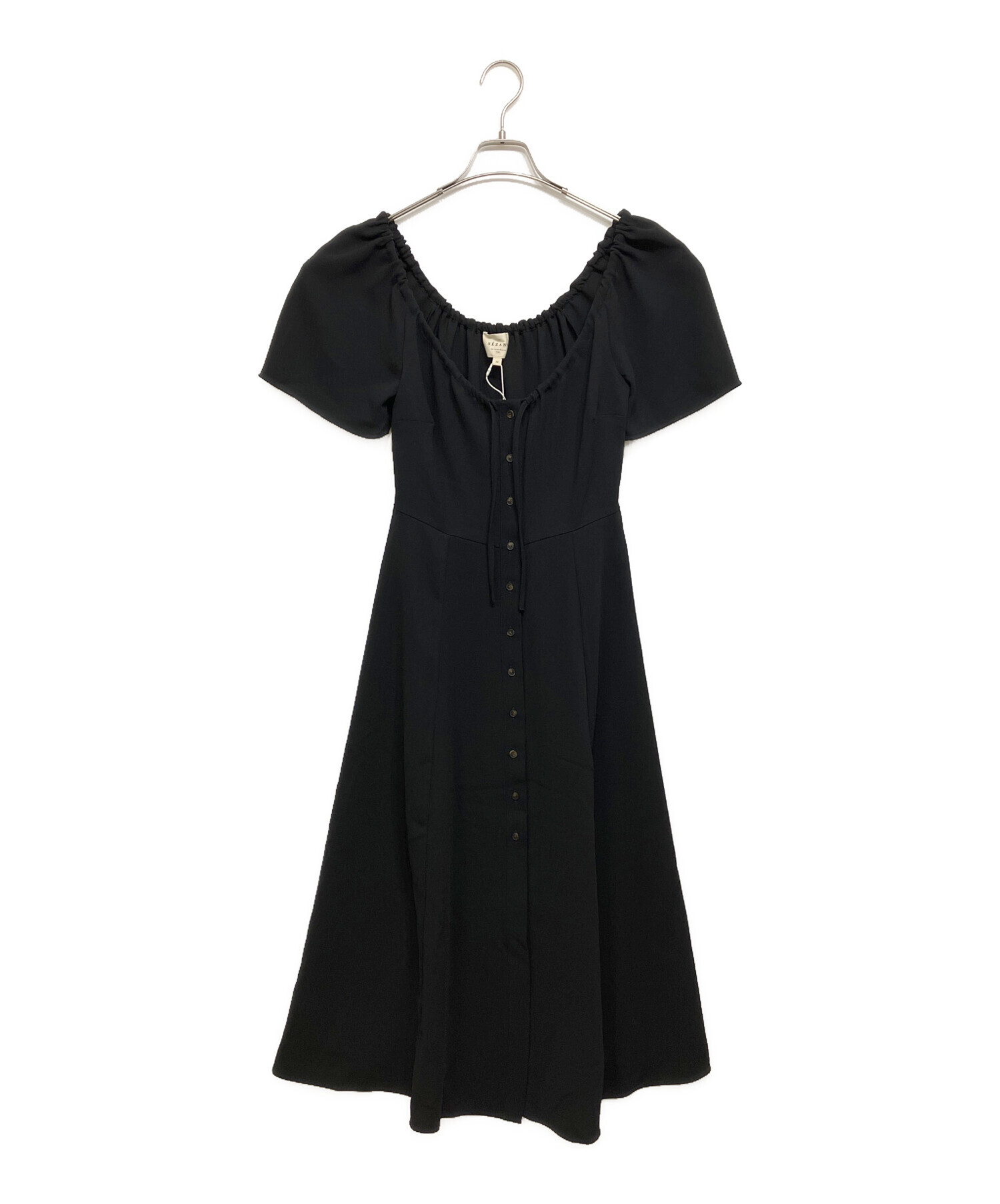 中古・古着通販】SEZANE (セザンヌ) ワンピース ブラック サイズ