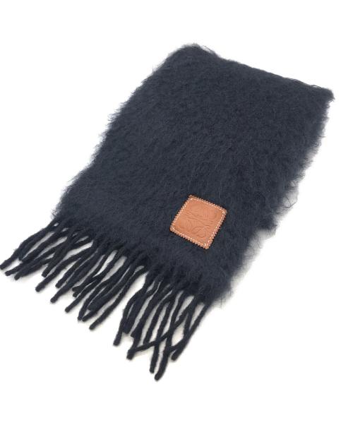 中古・古着通販】LOEWE (ロエベ) アナグラムレザーパッチモヘヤウール