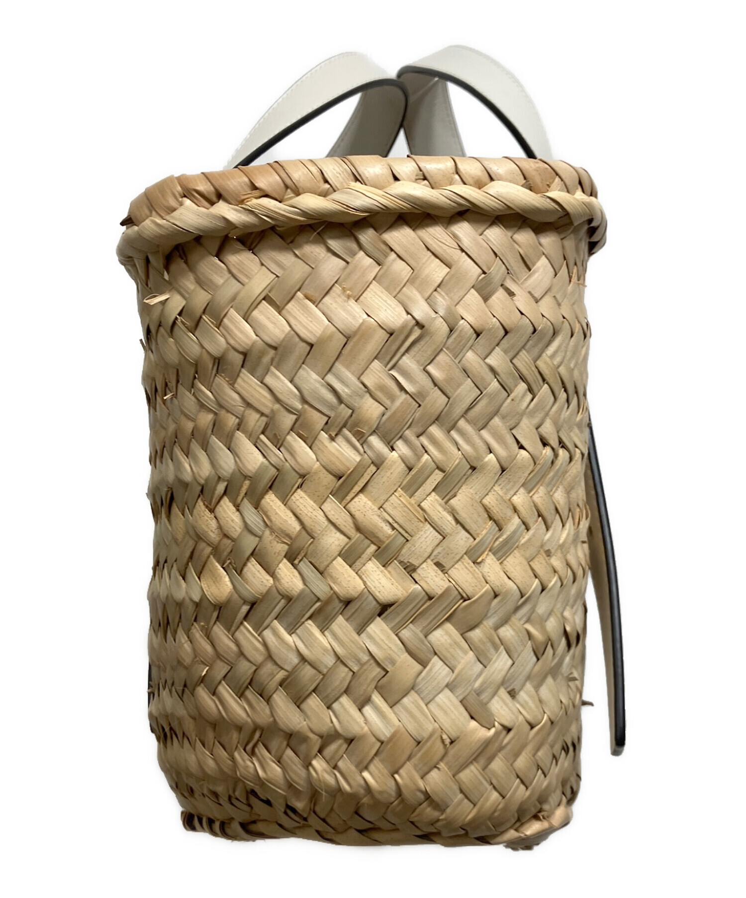 中古・古着通販】LOEWE (ロエベ) BASKET SMALL BAG ナチュラルベージュ 