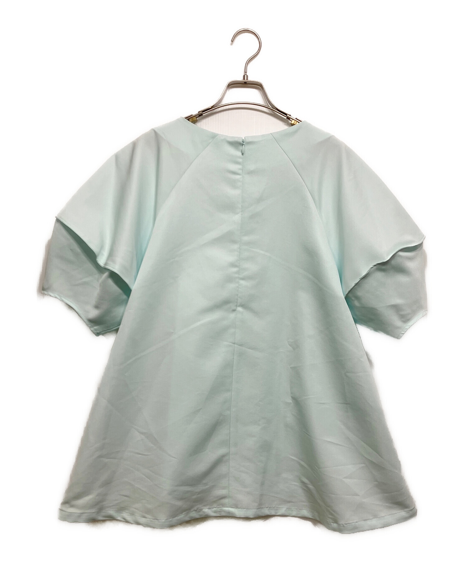 中古・古着通販】LIten (リテン) グログランキャンディブラウス ブルー