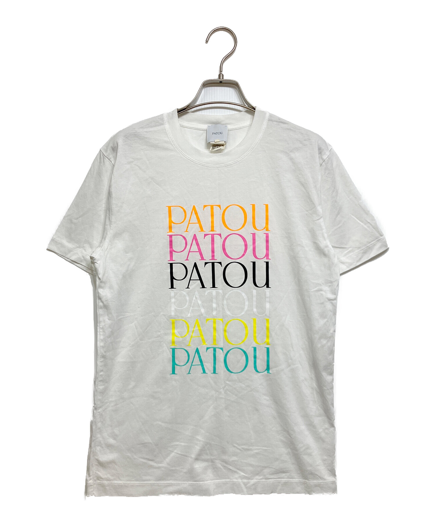 中古・古着通販】patou (パトゥ) オーガニックコットン パトゥロゴ T