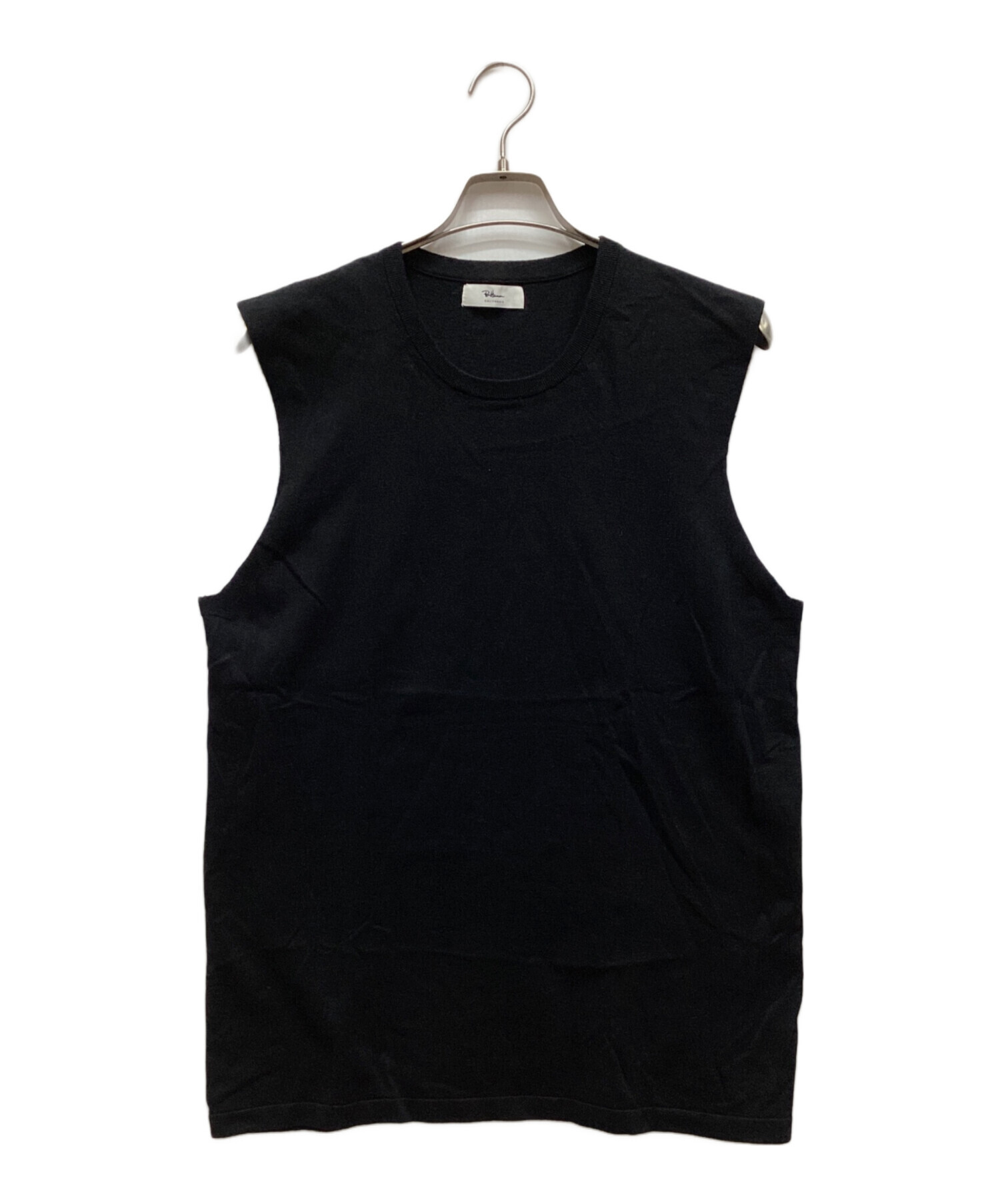 美品‼️未使用品。ロンハーマン　ブラック タンクトップ 中古・古着通販】Ron Herman (ロンハーマン) COTTON LINEN KNIT