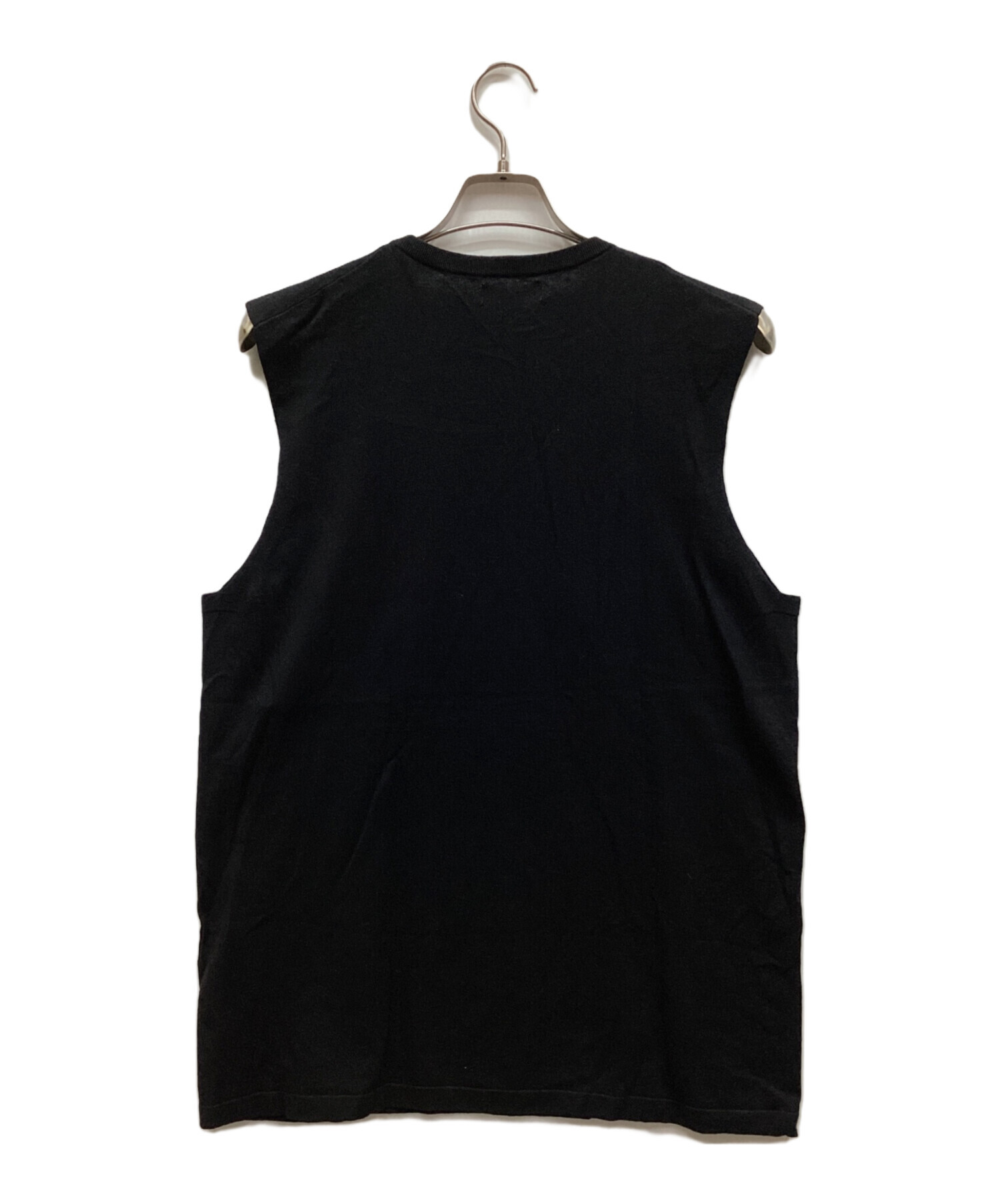 美品　Ron Herman リボンタンクトップ ブラック　ロンハーマン 中古・古着通販】Ron Herman (ロンハーマン) COTTON LINEN KNIT