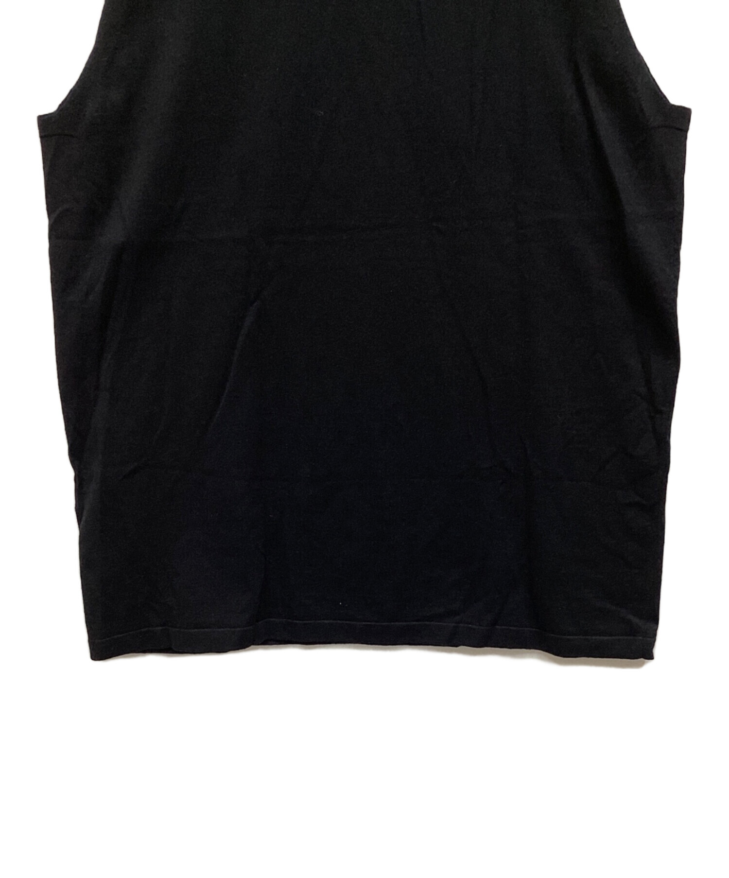 美品‼️未使用品。ロンハーマン　ブラック タンクトップ 中古・古着通販】Ron Herman (ロンハーマン) COTTON LINEN KNIT
