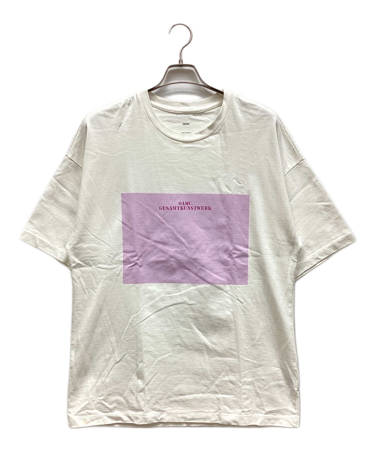 中古・古着通販】OAMC (オーエーエムシー) Print T-Shirts ホワイト