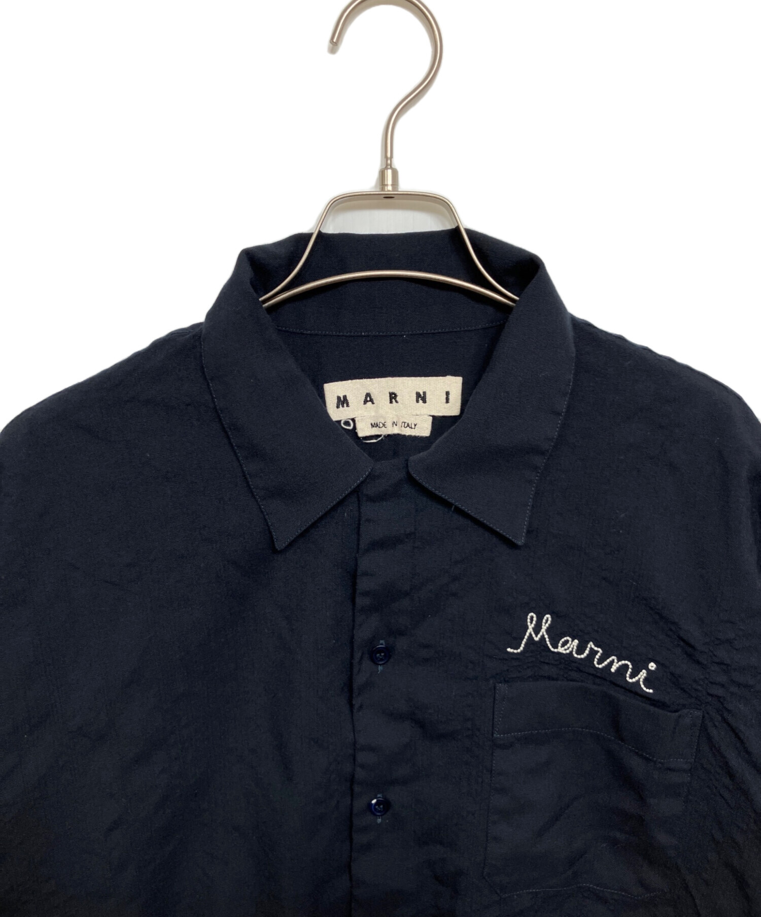中古・古着通販】MARNI (マルニ) トロピカルウール ロゴエンブロイ