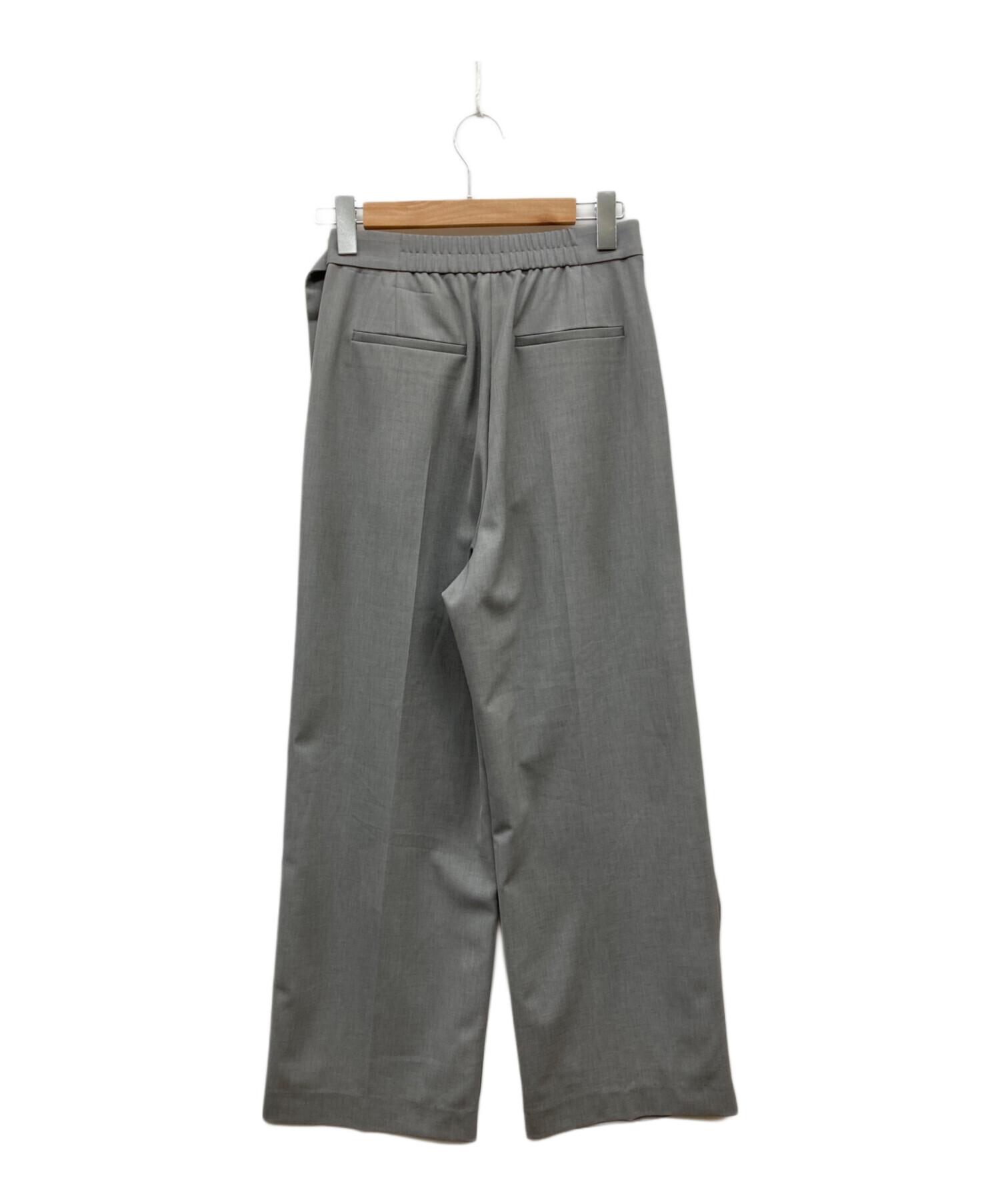 中古・古着通販】weakend. (ウィークエンド) ラップスラックス グレー