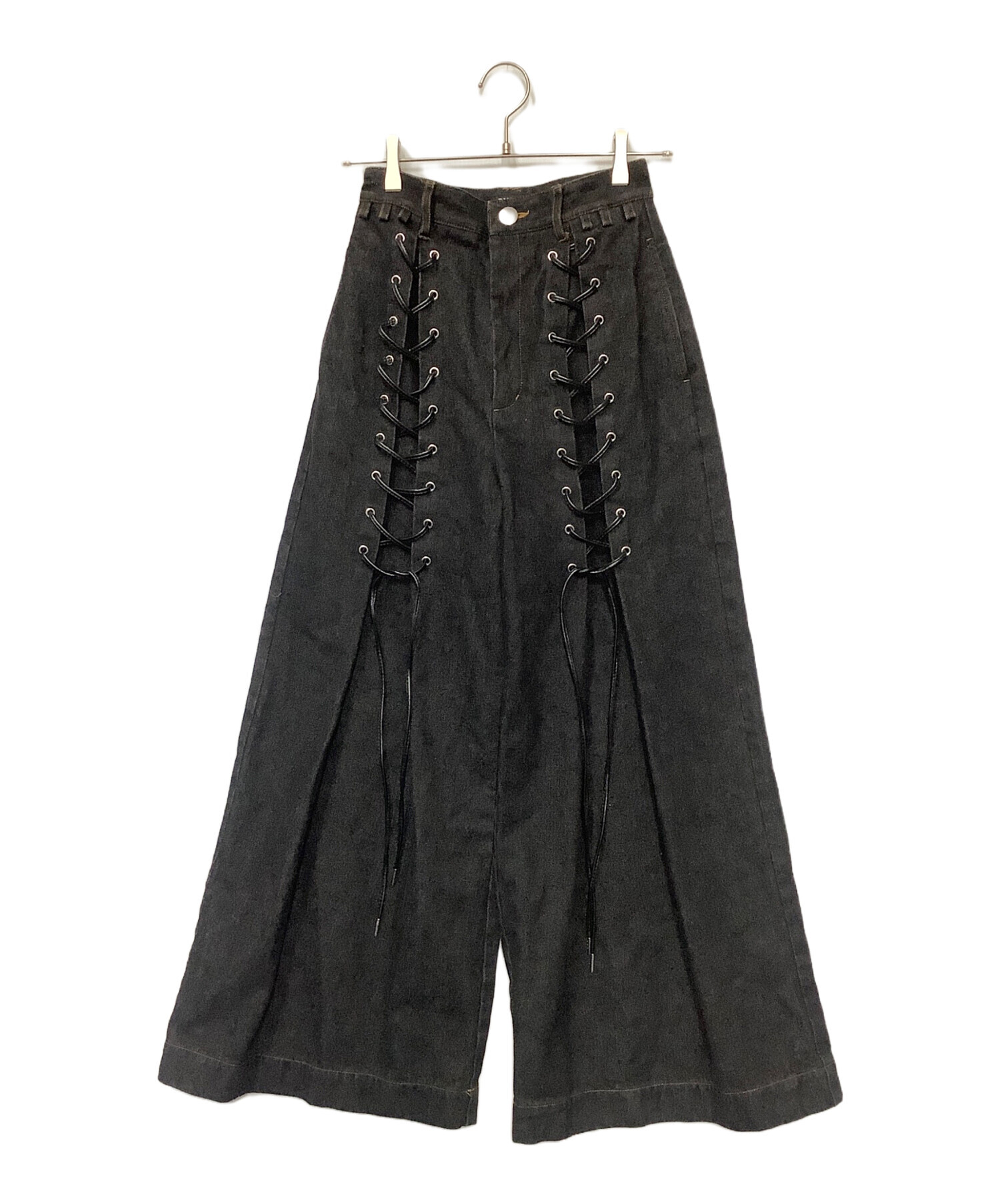 中古・古着通販】PAMEO POSE (パメオポーズ) Laces-up Denim Baggy