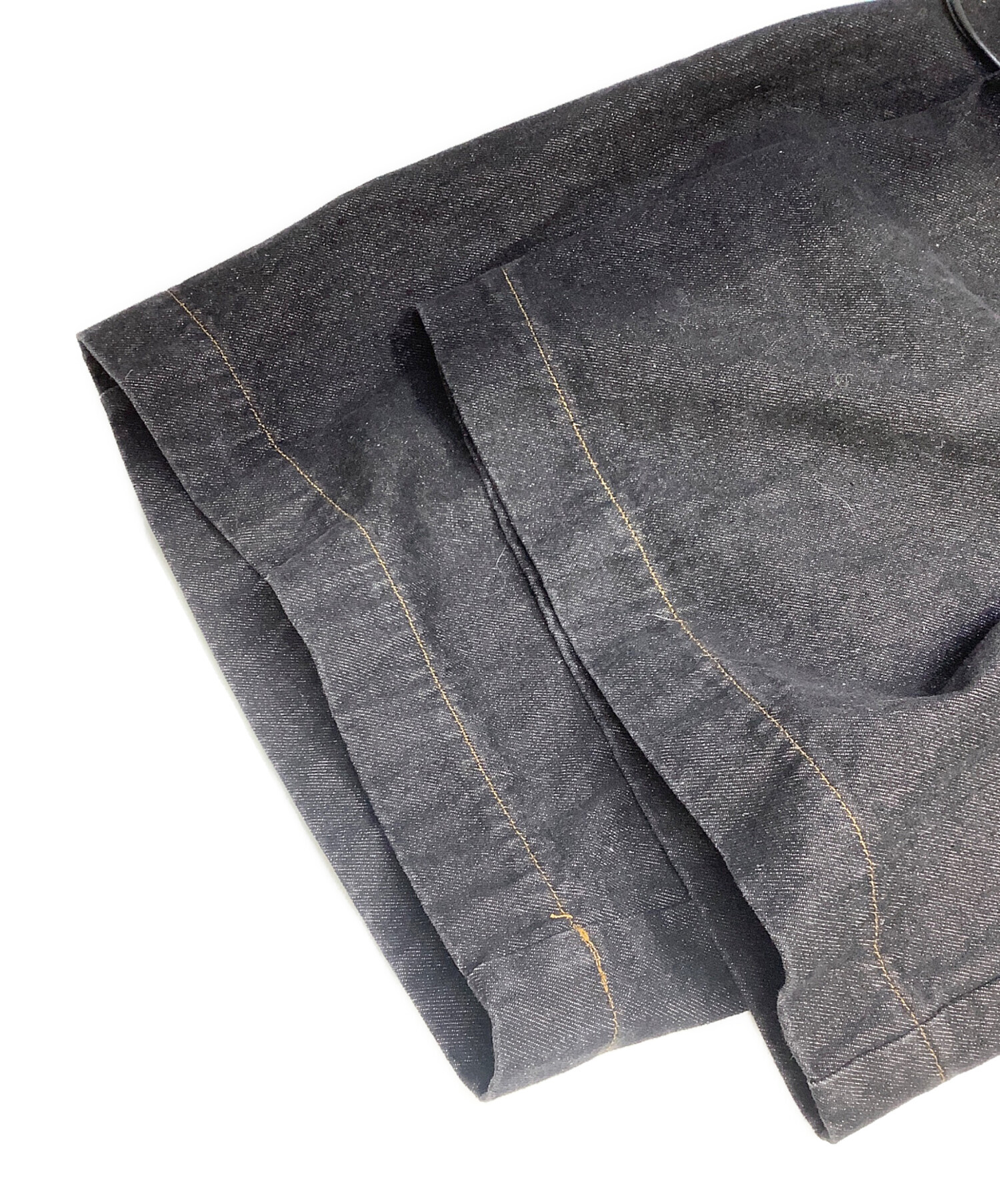 中古・古着通販】PAMEO POSE (パメオポーズ) Laces-up Denim Baggy