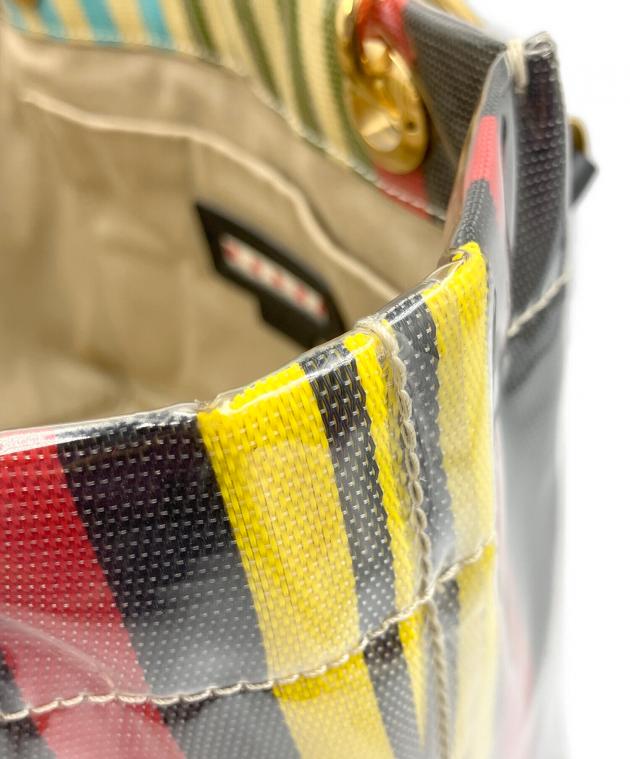 中古・古着通販】MARNI (マルニ) トートバッグ GLOSSY GRIP マルチ