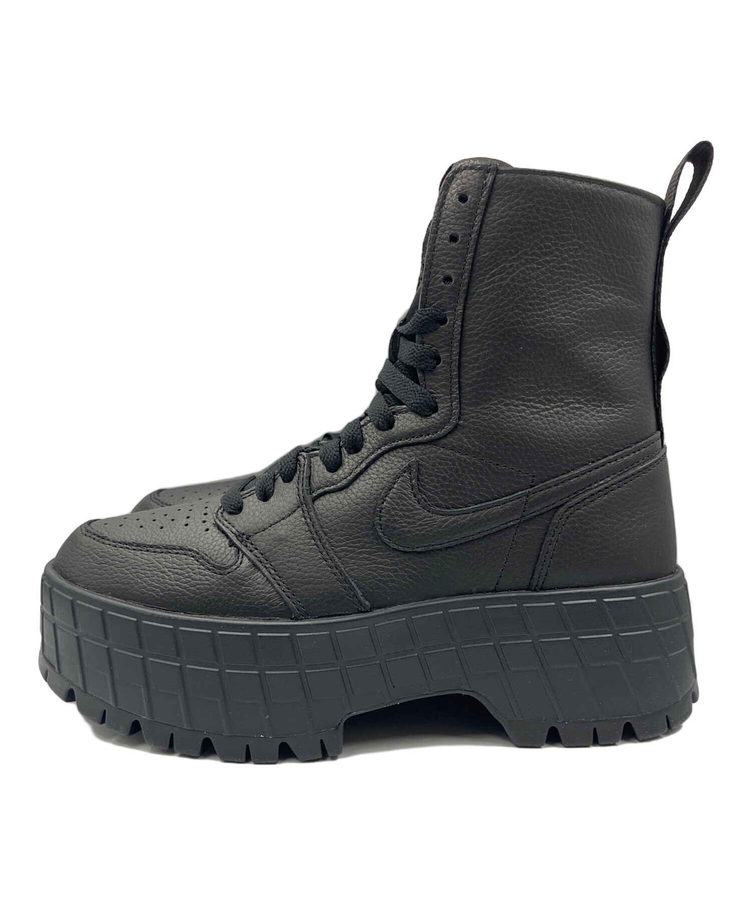 シュー⚫︎リー⚫︎　BROOKLYN OUTDOOR COMPANY　中古 中古・古着通販】NIKE (ナイキ) AIR JORDAN 1 BROOKLYN ブラック
