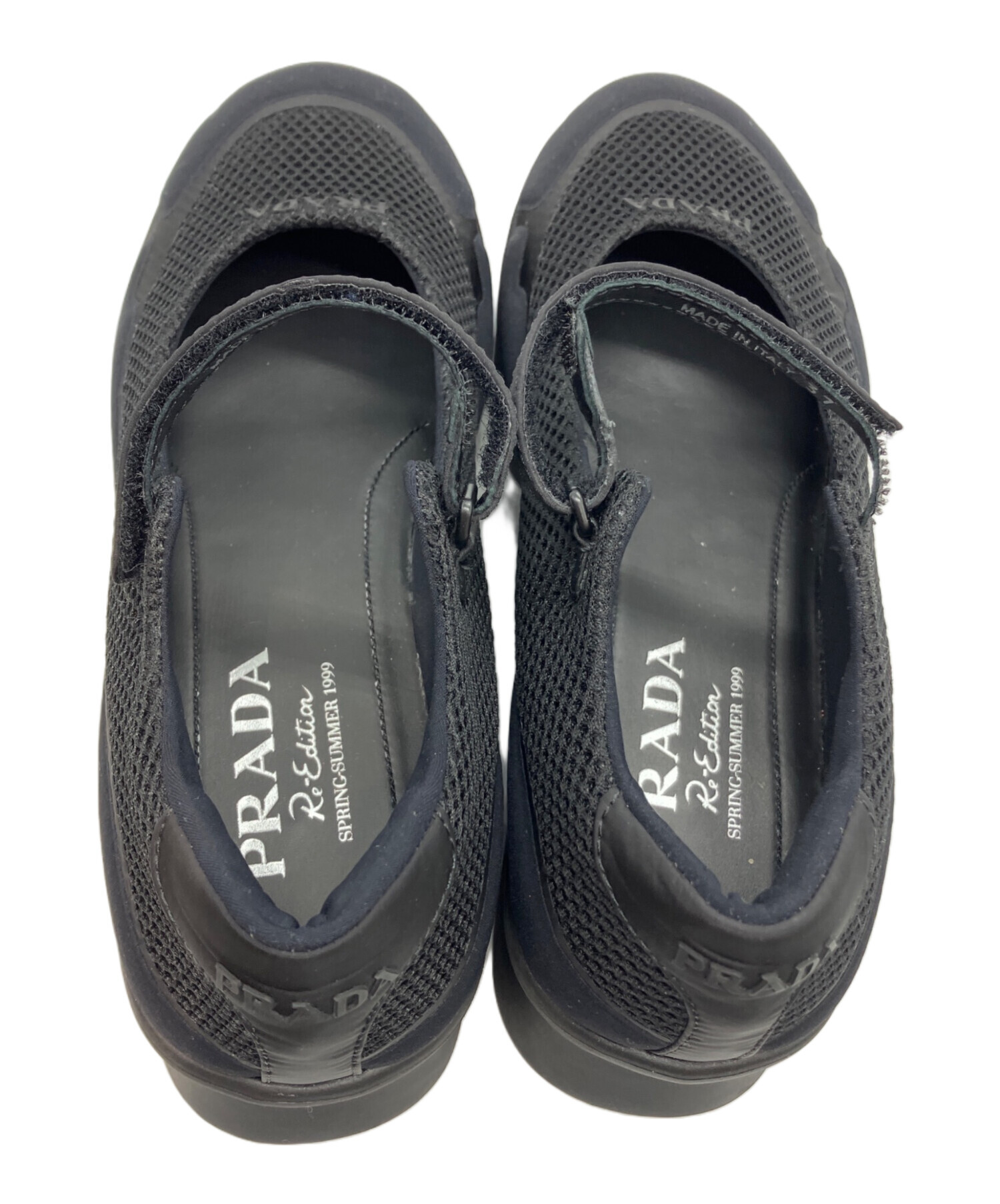 中古・古着通販】PRADA (プラダ) メリージェーン メッシュ スニーカー