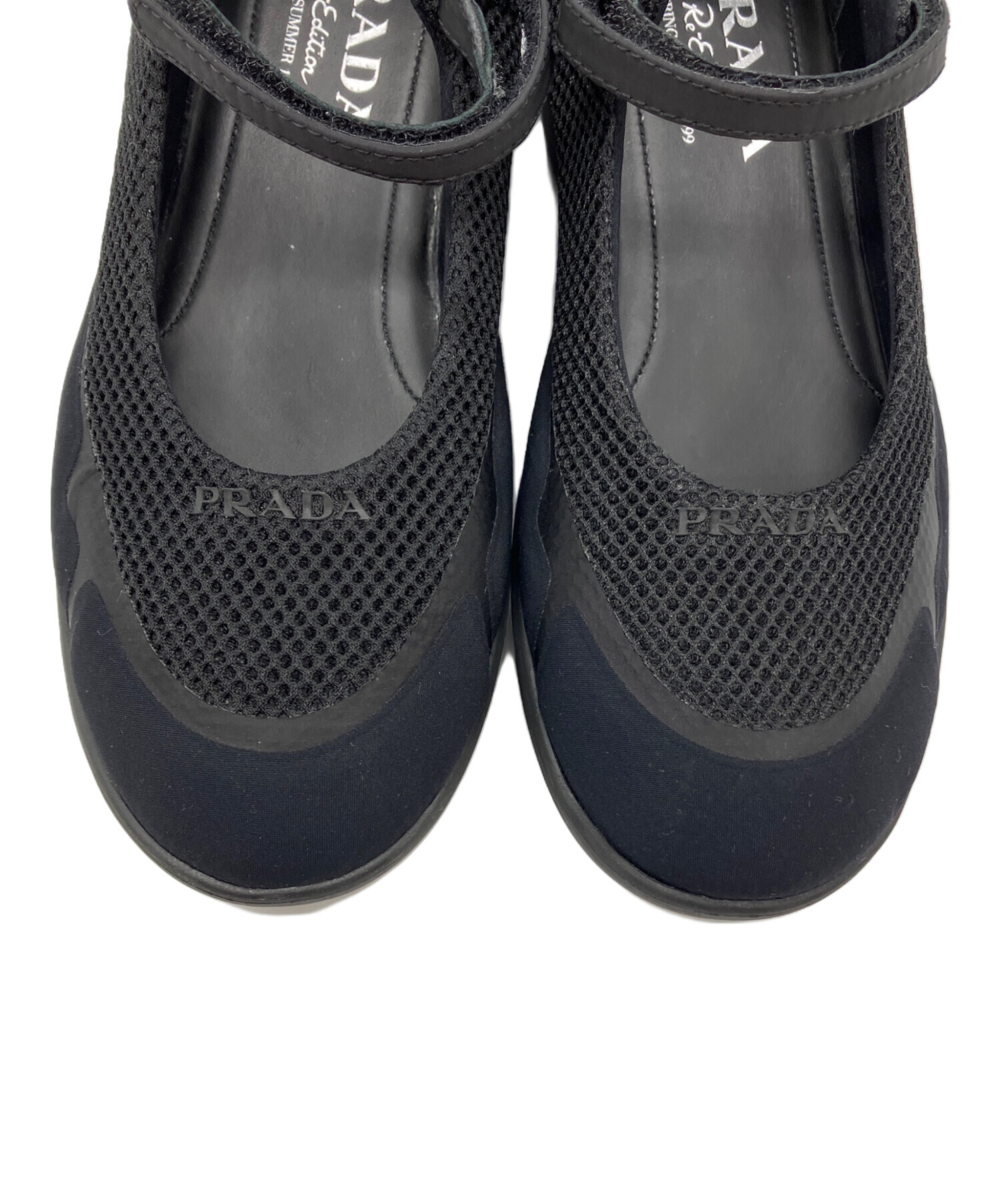 中古・古着通販】PRADA (プラダ) メリージェーン メッシュ スニーカー