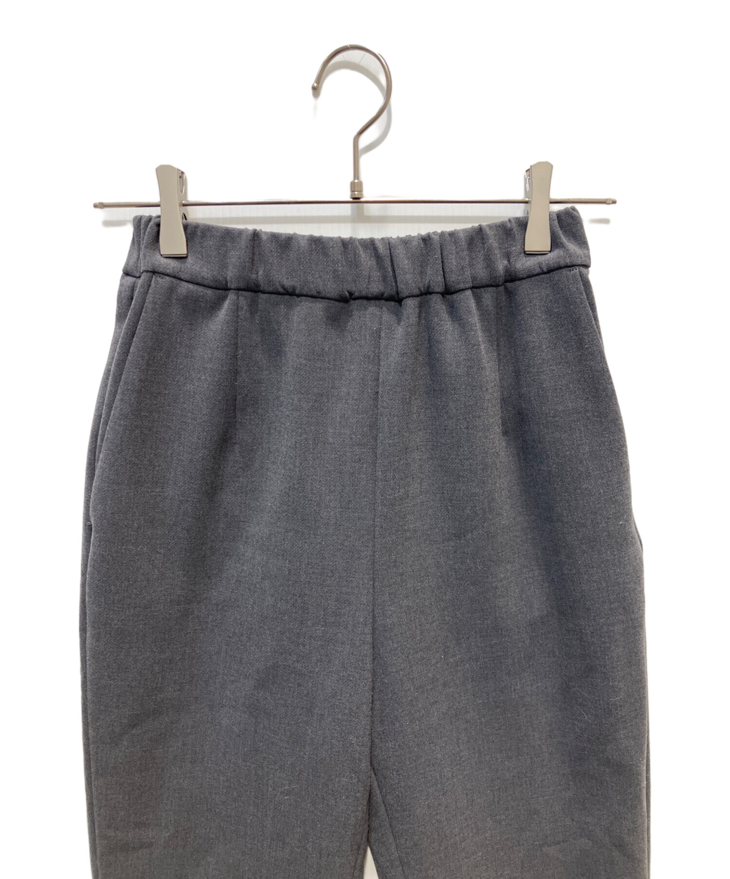 中古・古着通販】ENFOLD (エンフォルド) RELAX TROUSERS グレー サイズ