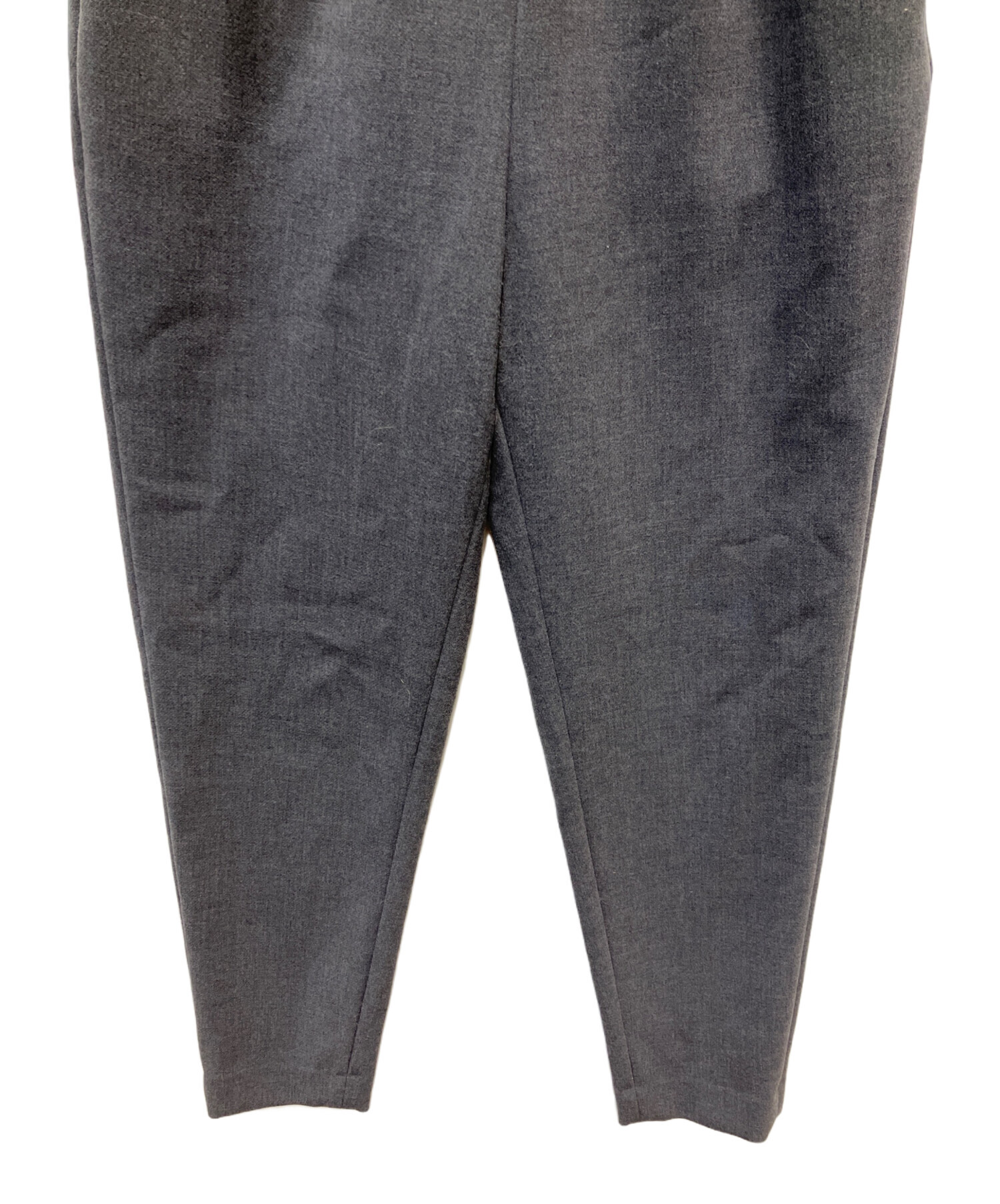 中古・古着通販】ENFOLD (エンフォルド) RELAX TROUSERS グレー サイズ