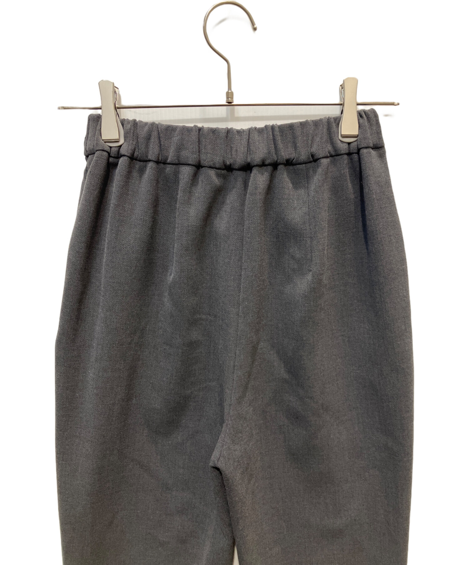 中古・古着通販】ENFOLD (エンフォルド) RELAX TROUSERS グレー サイズ