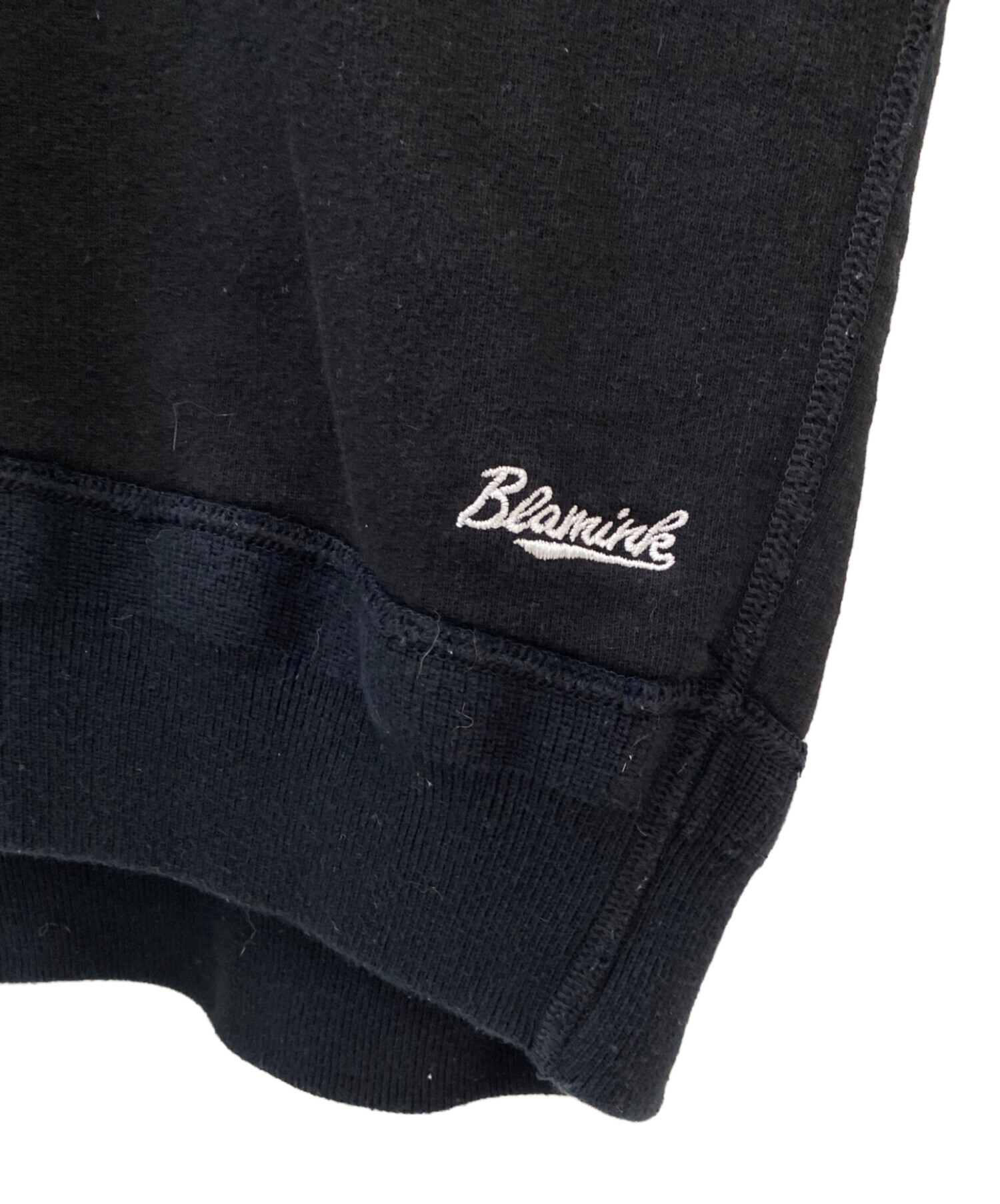 中古・古着通販】BLAMINK (ブラミンク) 吊り裏毛ロゴショートスリーブ